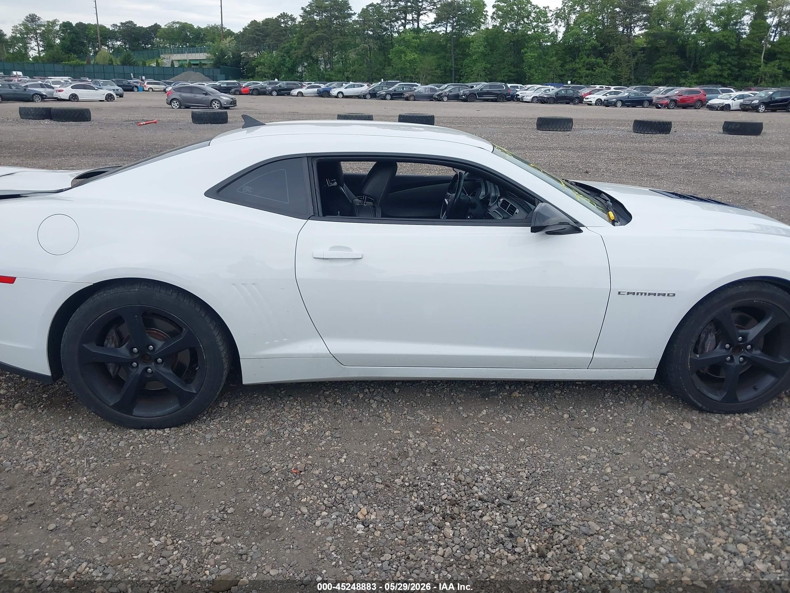 2015 Chevrolet Camaro 2ss White vin: 2G1FJ1EW7F9264639
