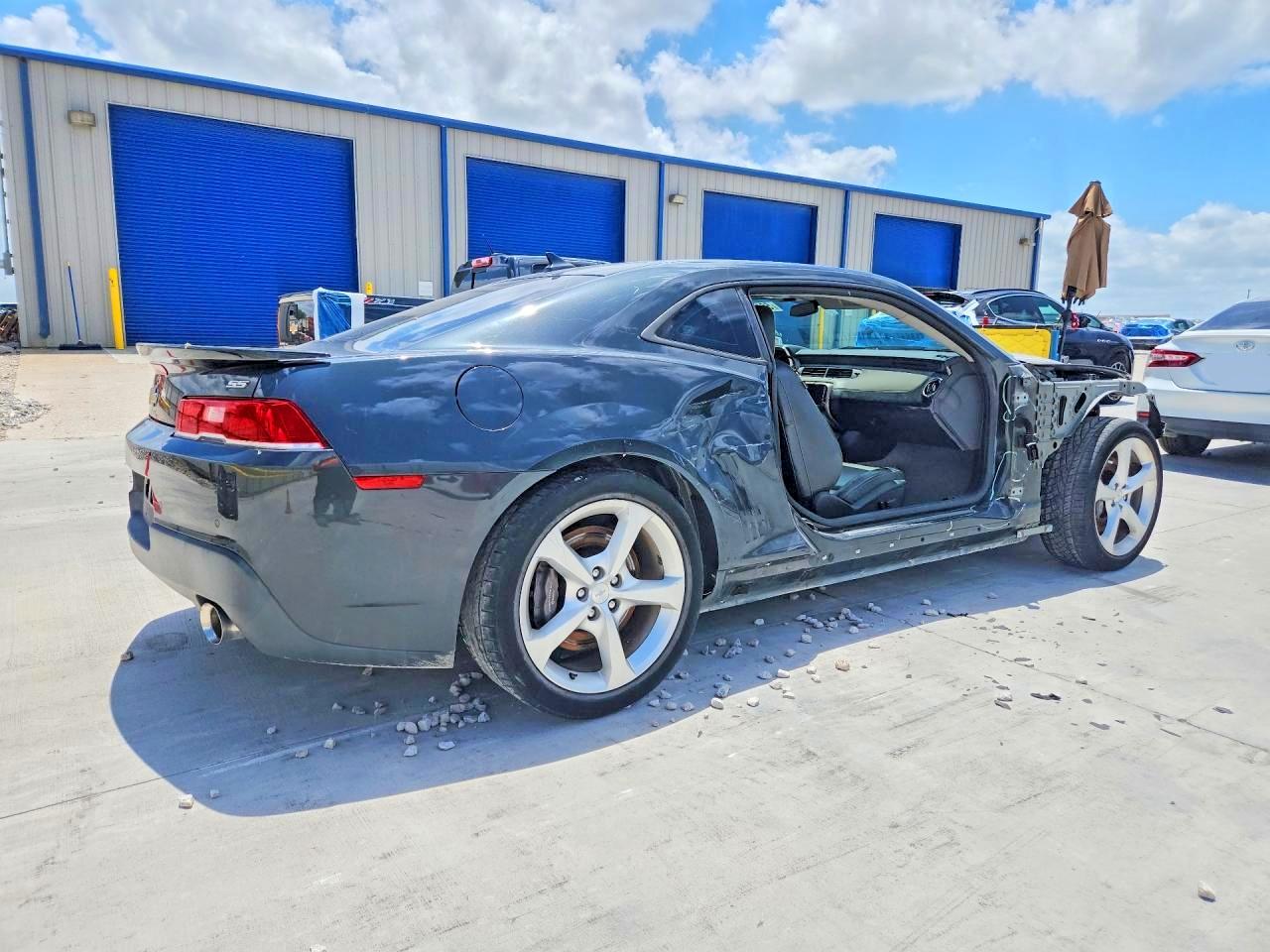 2015 Chevrolet Camaro 2ss Black vin: 2G1FJ1EWXF9171534
