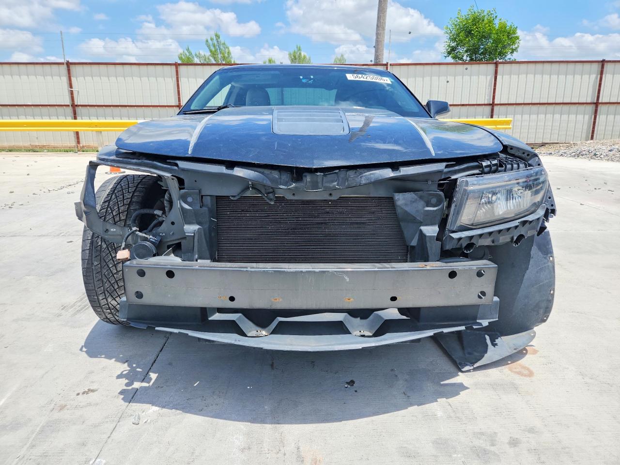 2015 Chevrolet Camaro 2ss Black vin: 2G1FJ1EWXF9171534