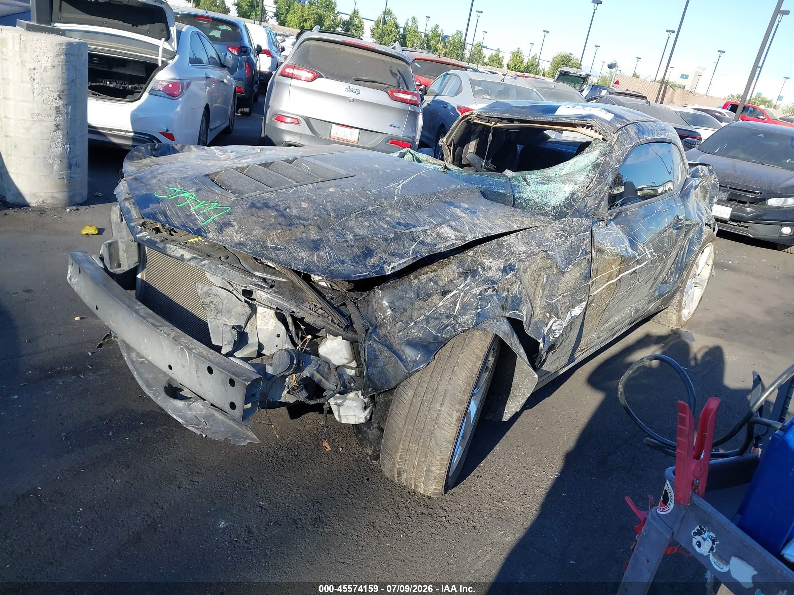 2015 Chevrolet Camaro 2ss Black vin: 2G1FJ1EWXF9238990