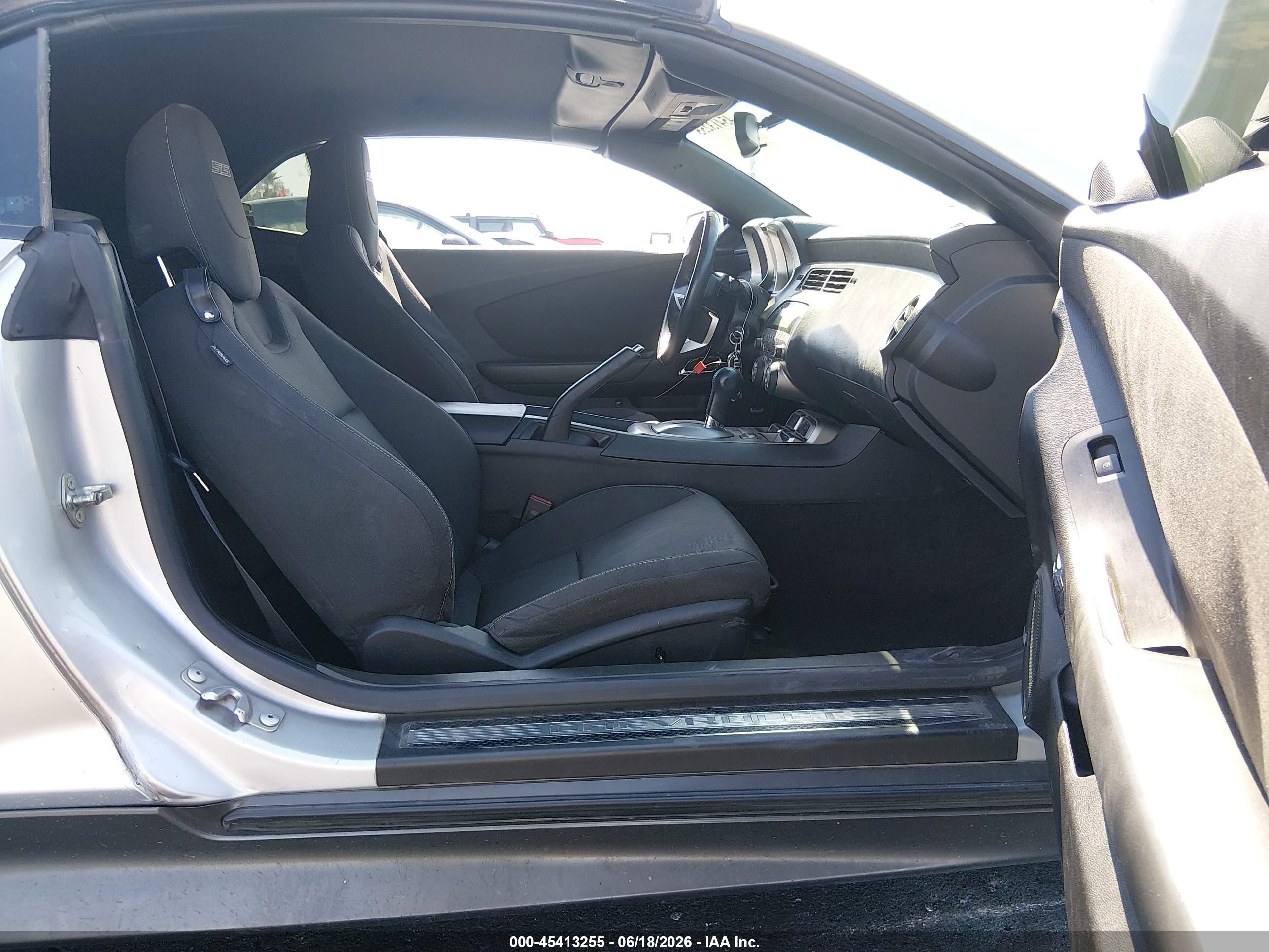 2011 Chevrolet Camaro 1ss Silver vin: 2G1FJ3DJ6B9202368