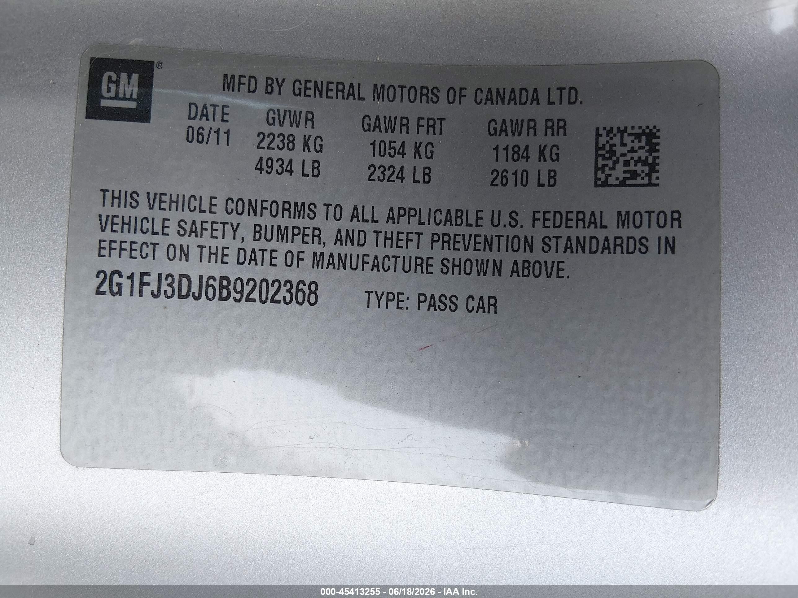 2011 Chevrolet Camaro 1ss Silver vin: 2G1FJ3DJ6B9202368