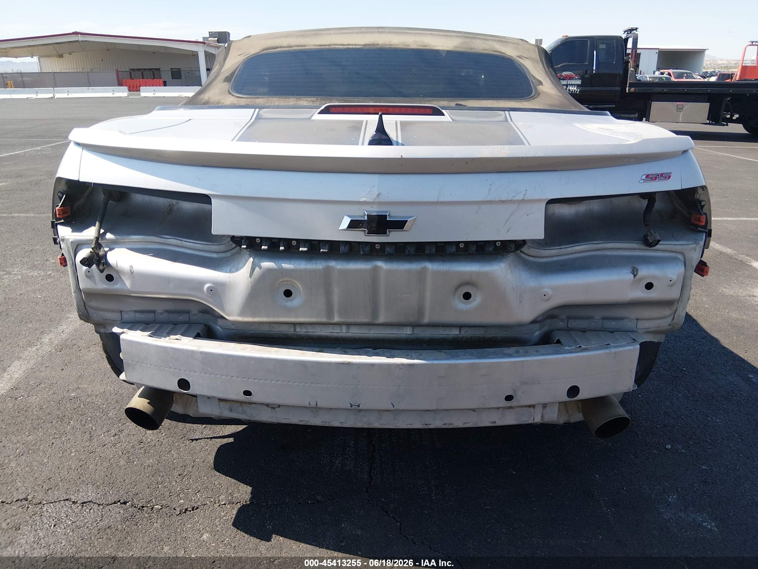 2011 Chevrolet Camaro 1ss Silver vin: 2G1FJ3DJ6B9202368