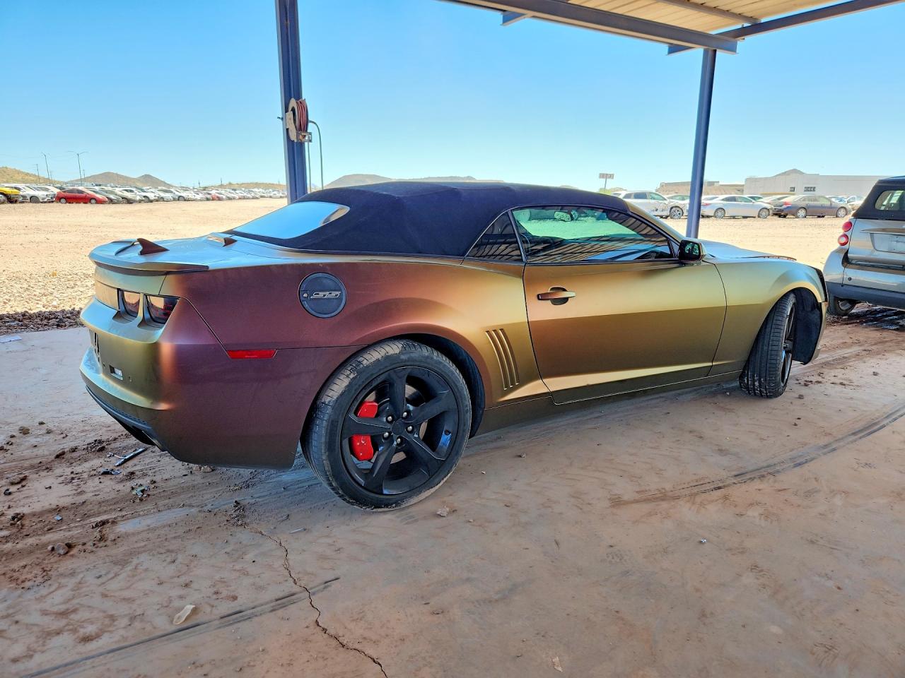 2013 Chevrolet Camaro Ss Red vin: 2G1FJ3DJ6D9121549