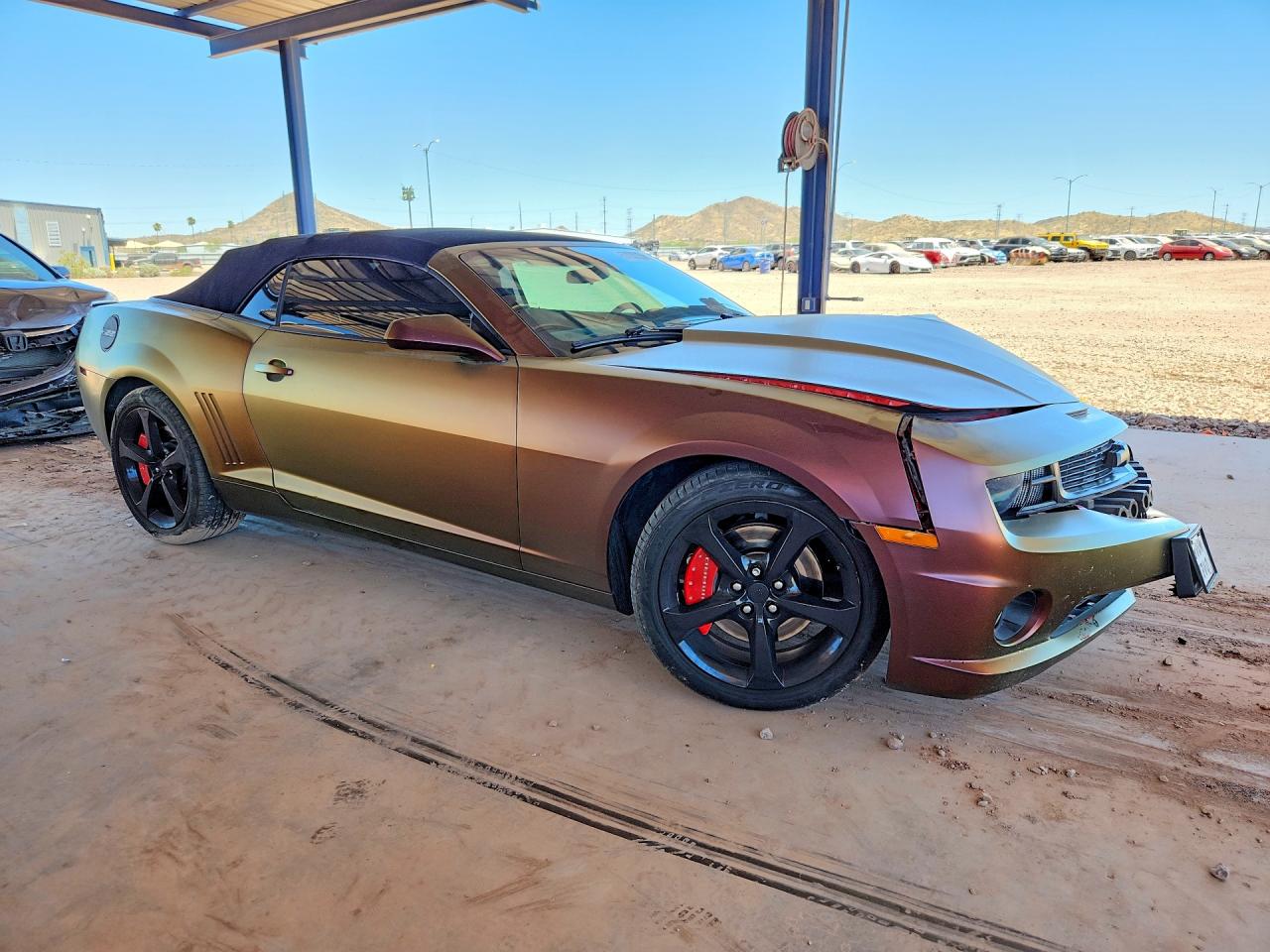 2013 Chevrolet Camaro Ss Red vin: 2G1FJ3DJ6D9121549