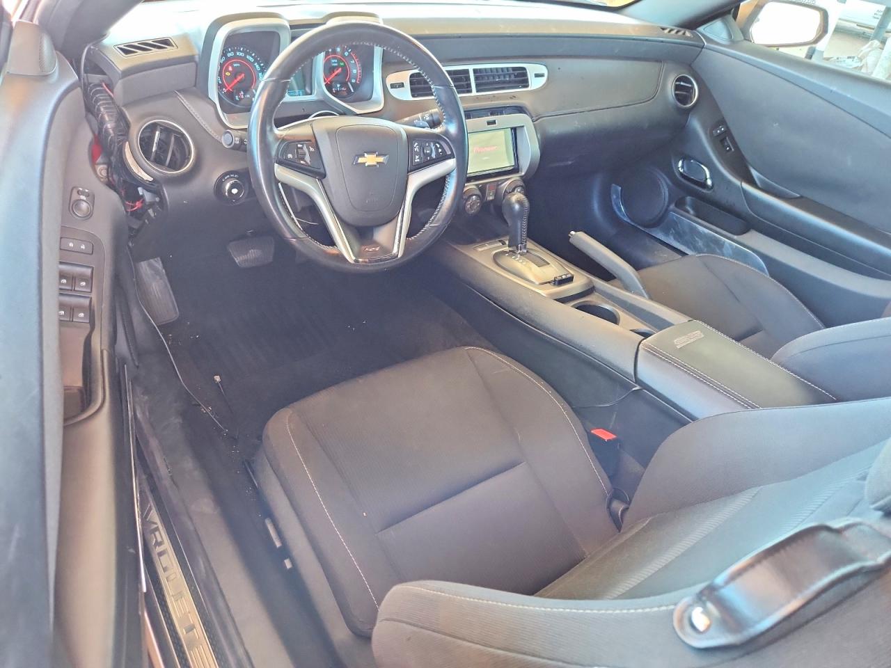 2013 Chevrolet Camaro Ss Red vin: 2G1FJ3DJ6D9121549