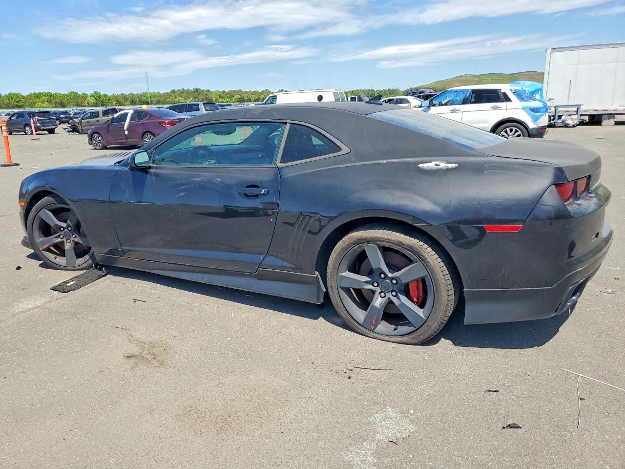 2010 Chevrolet Camaro Ss Black vin: 2G1FK1EJ0A9118982