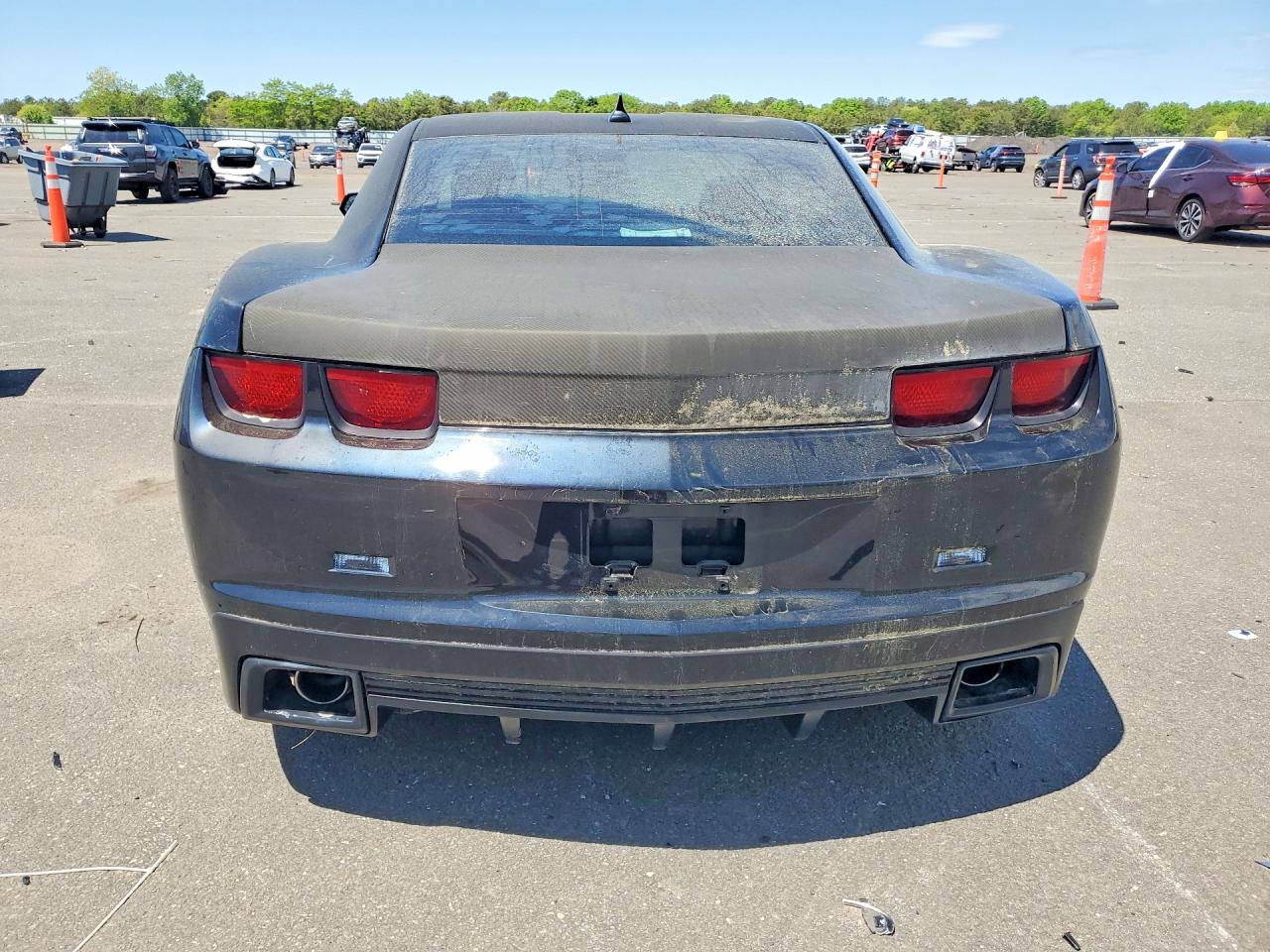 2010 Chevrolet Camaro Ss Black vin: 2G1FK1EJ0A9118982
