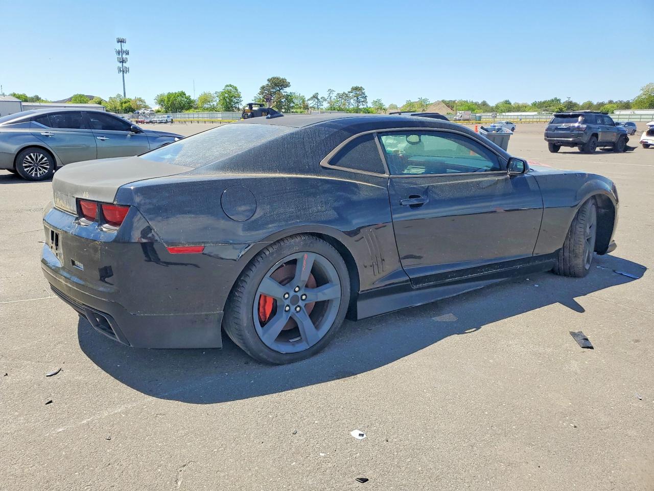 2010 Chevrolet Camaro Ss Black vin: 2G1FK1EJ0A9118982