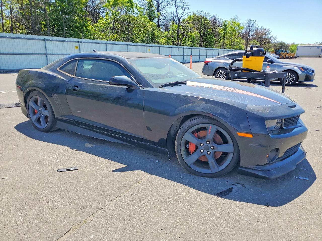 2010 Chevrolet Camaro Ss Black vin: 2G1FK1EJ0A9118982