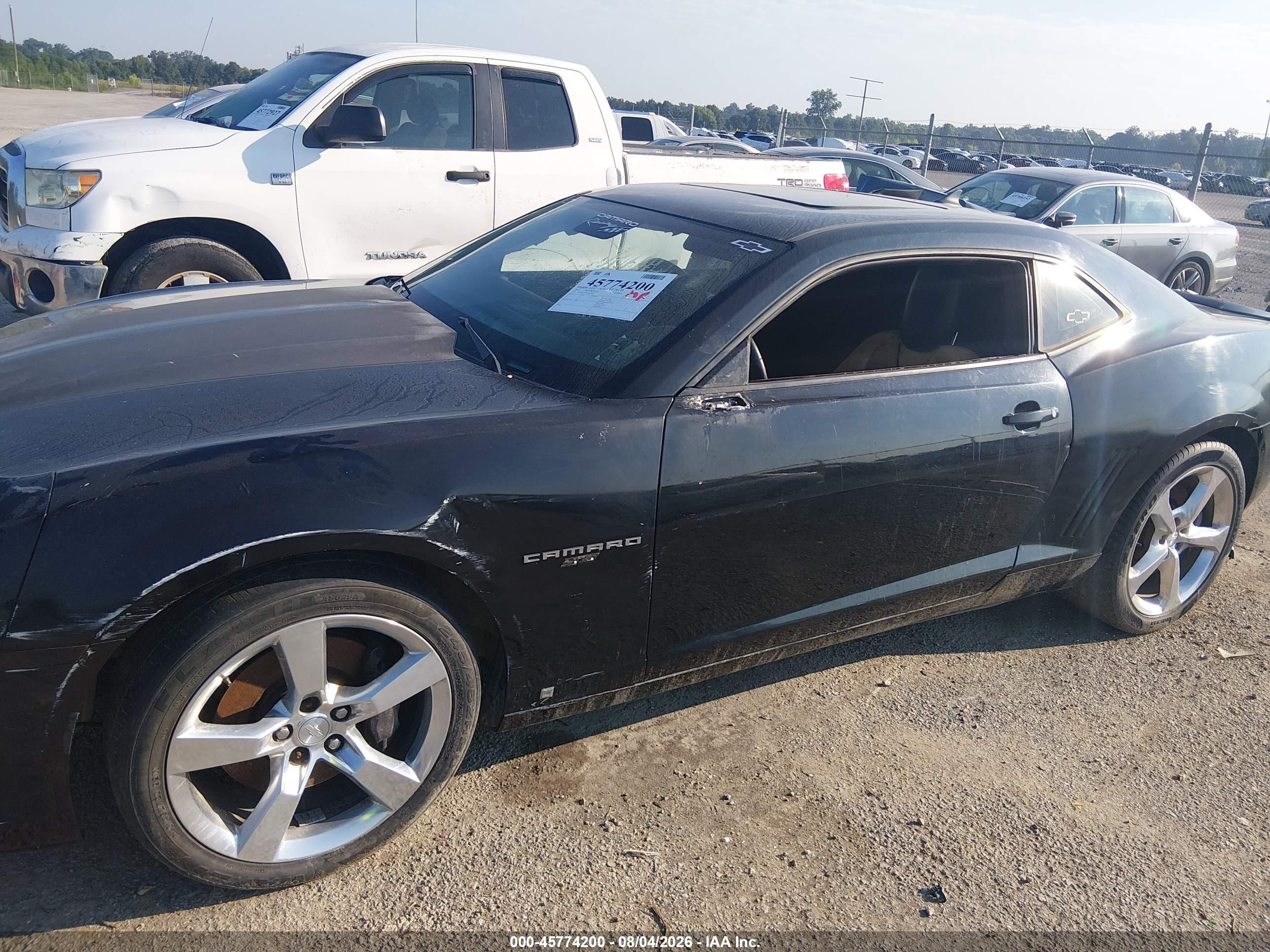 2010 Chevrolet Camaro 2ss Черный vin: 2G1FK1EJ0A9147284