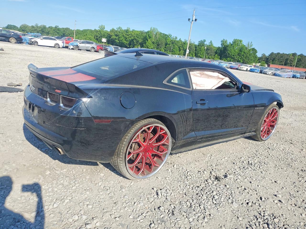 2013 Chevrolet Camaro 2ss Black vin: 2G1FK1EJ0D9130490