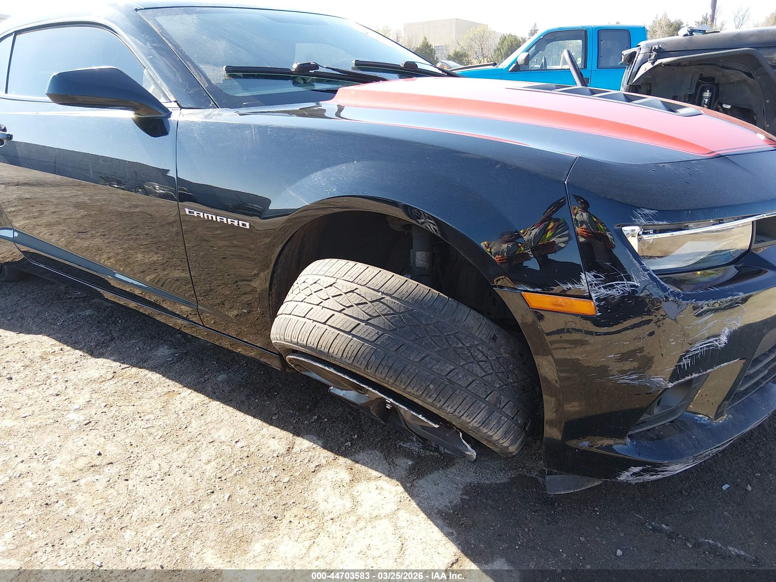 2014 Chevrolet Camaro 2ss Black vin: 2G1FK1EJ0E9304818
