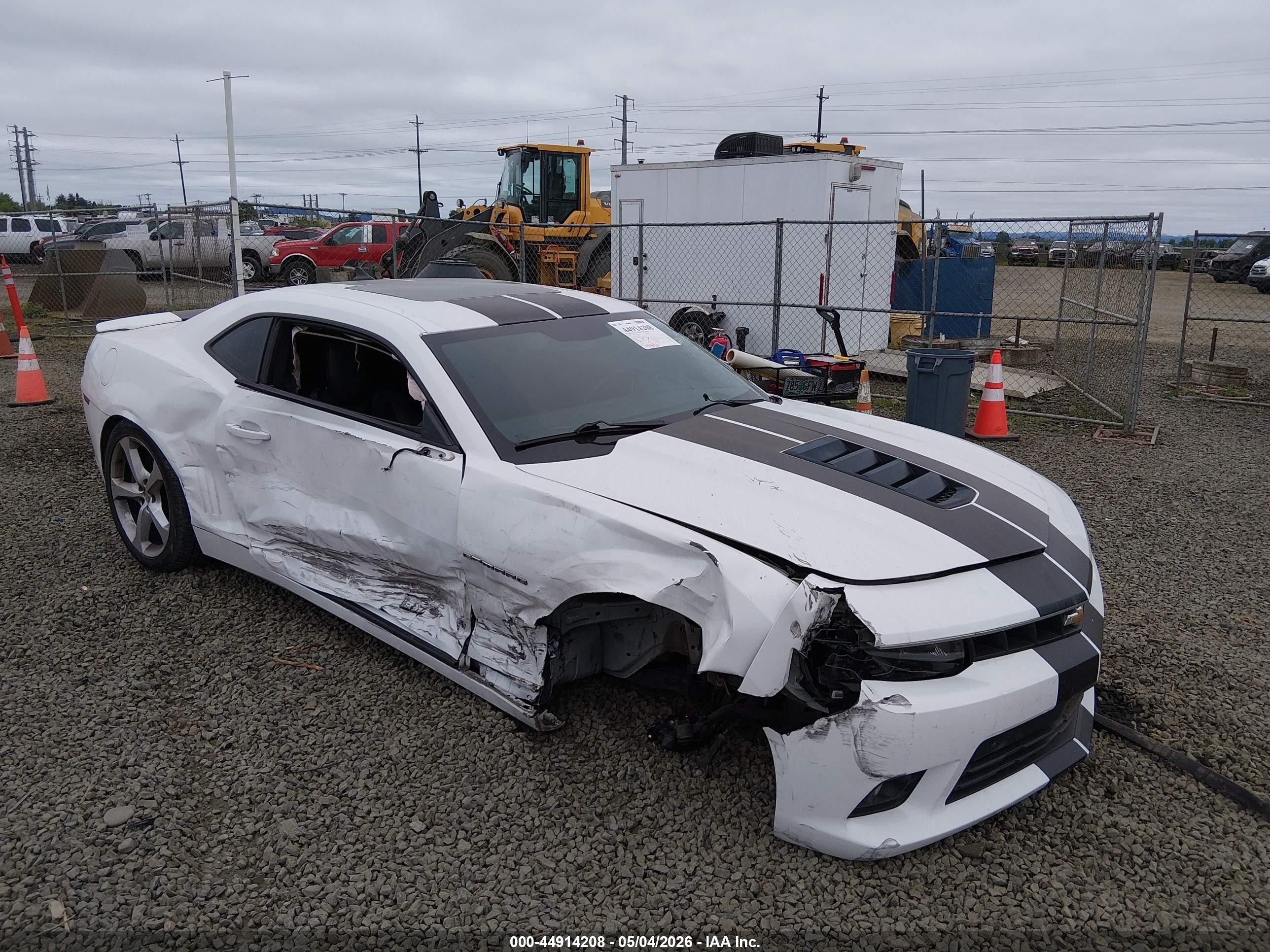2015 Chevrolet Camaro 2ss White vin: 2G1FK1EJ0F9118262