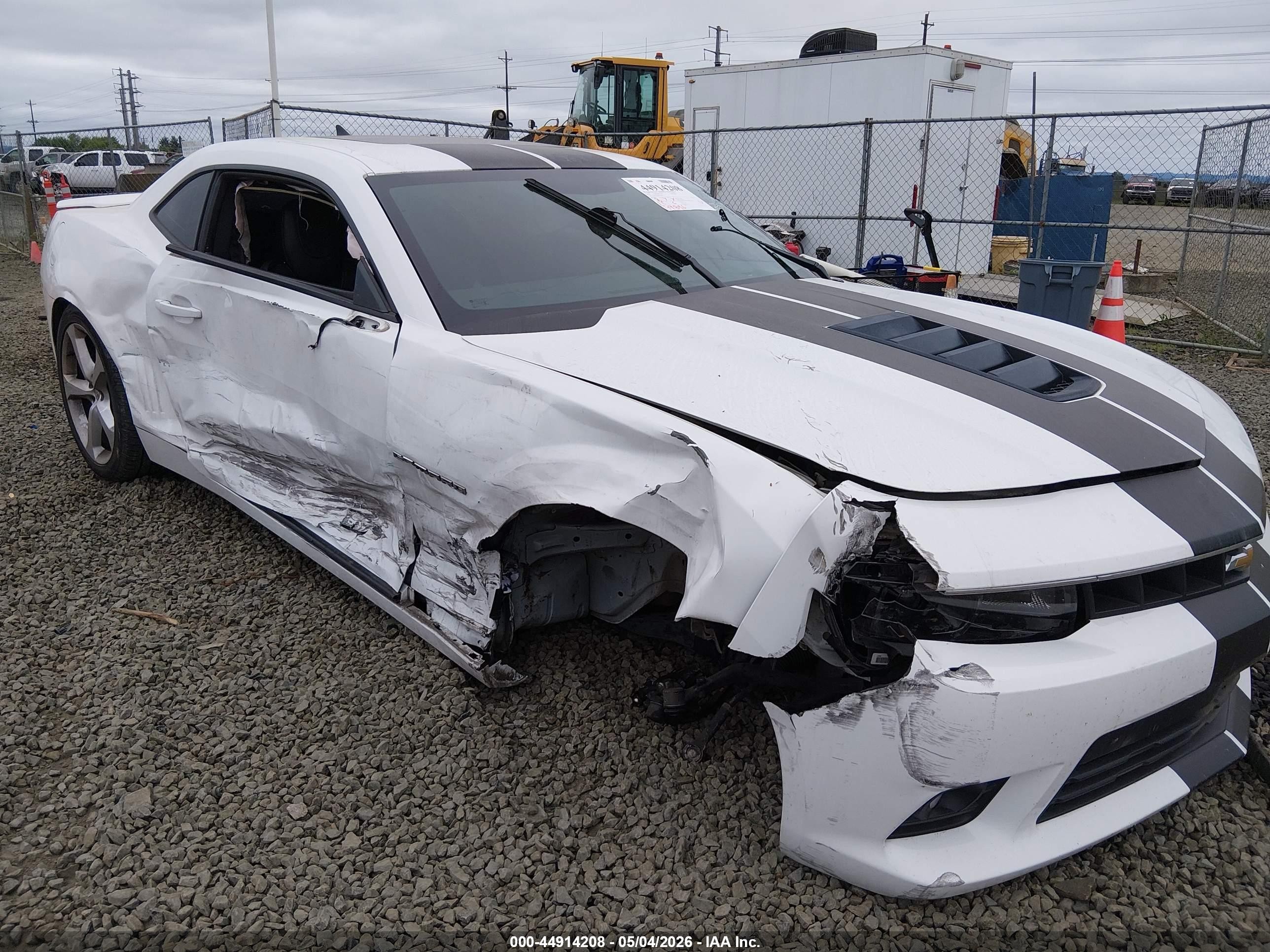 2015 Chevrolet Camaro 2ss White vin: 2G1FK1EJ0F9118262