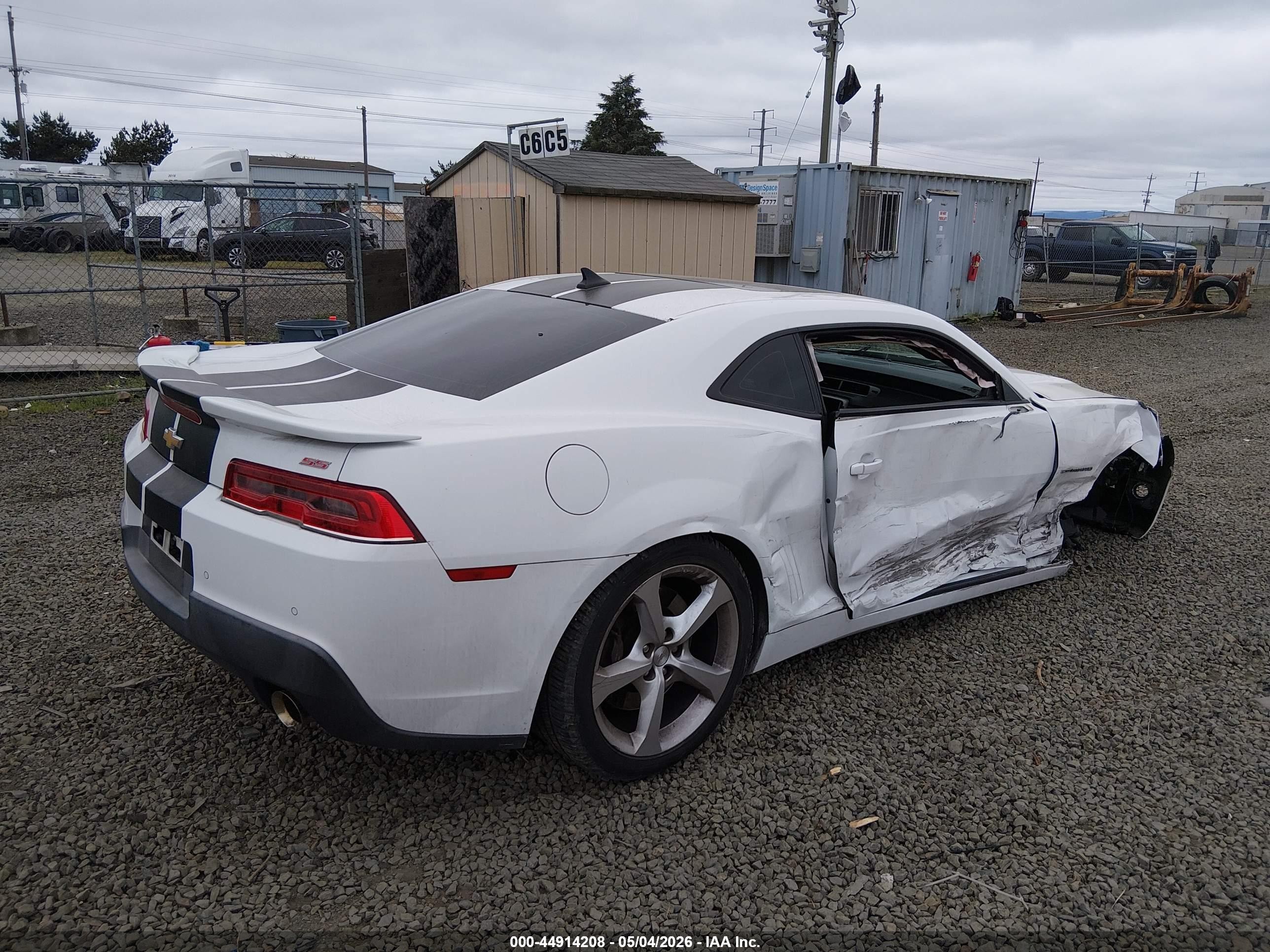 2015 Chevrolet Camaro 2ss White vin: 2G1FK1EJ0F9118262
