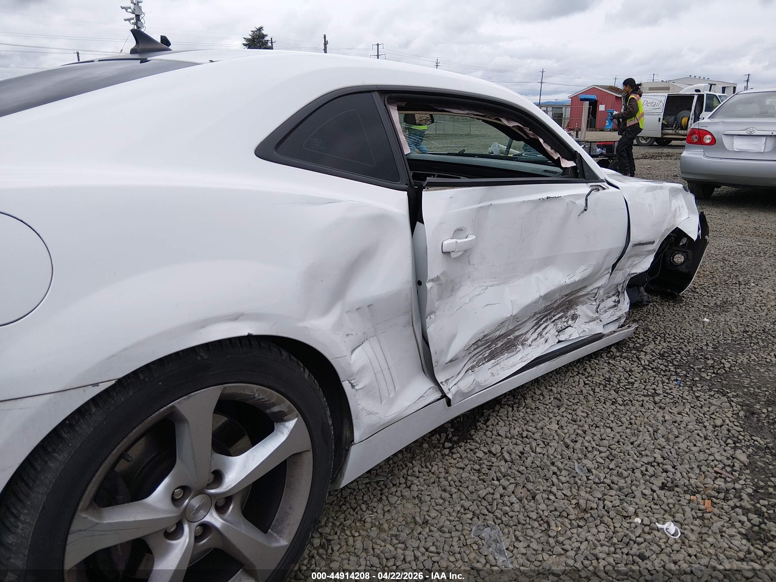 2015 Chevrolet Camaro 2ss White vin: 2G1FK1EJ0F9118262