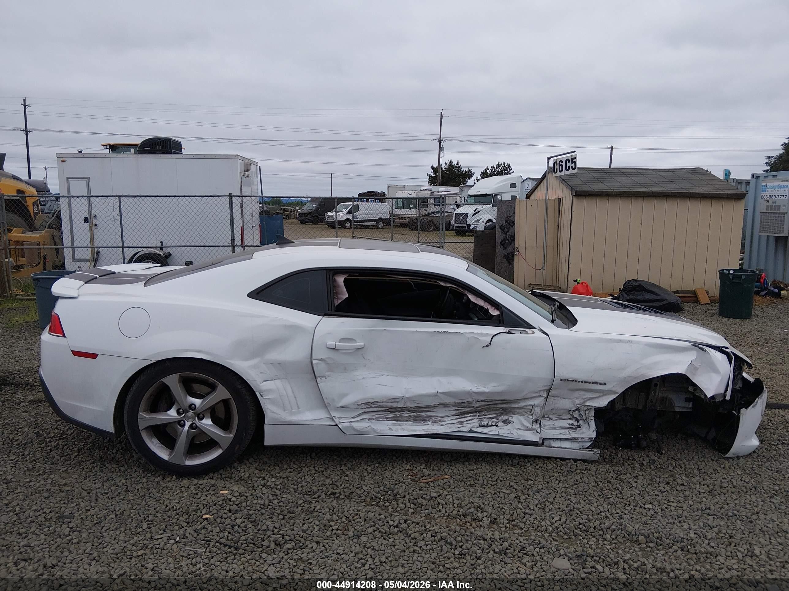 2015 Chevrolet Camaro 2ss White vin: 2G1FK1EJ0F9118262