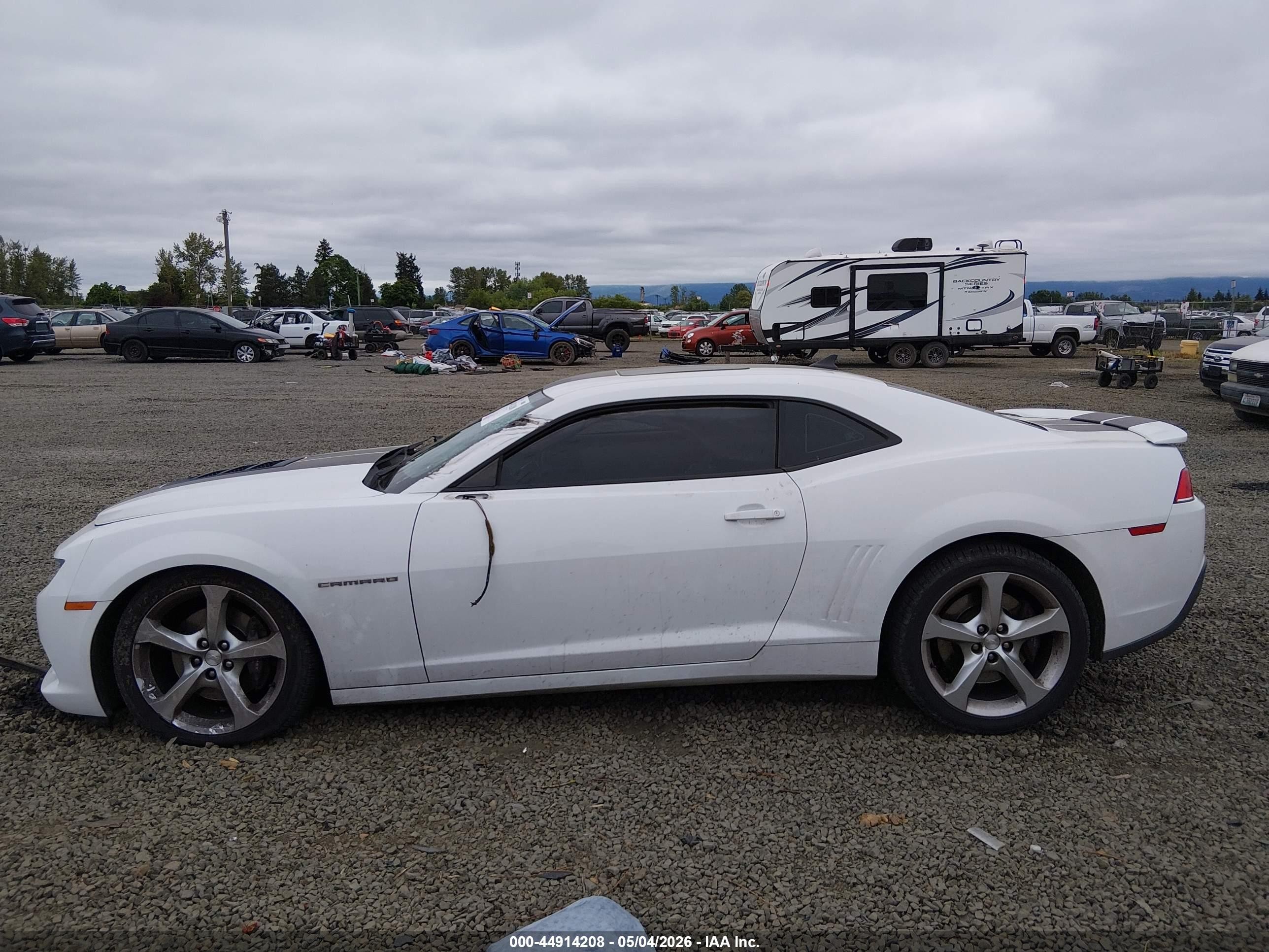 2015 Chevrolet Camaro 2ss White vin: 2G1FK1EJ0F9118262