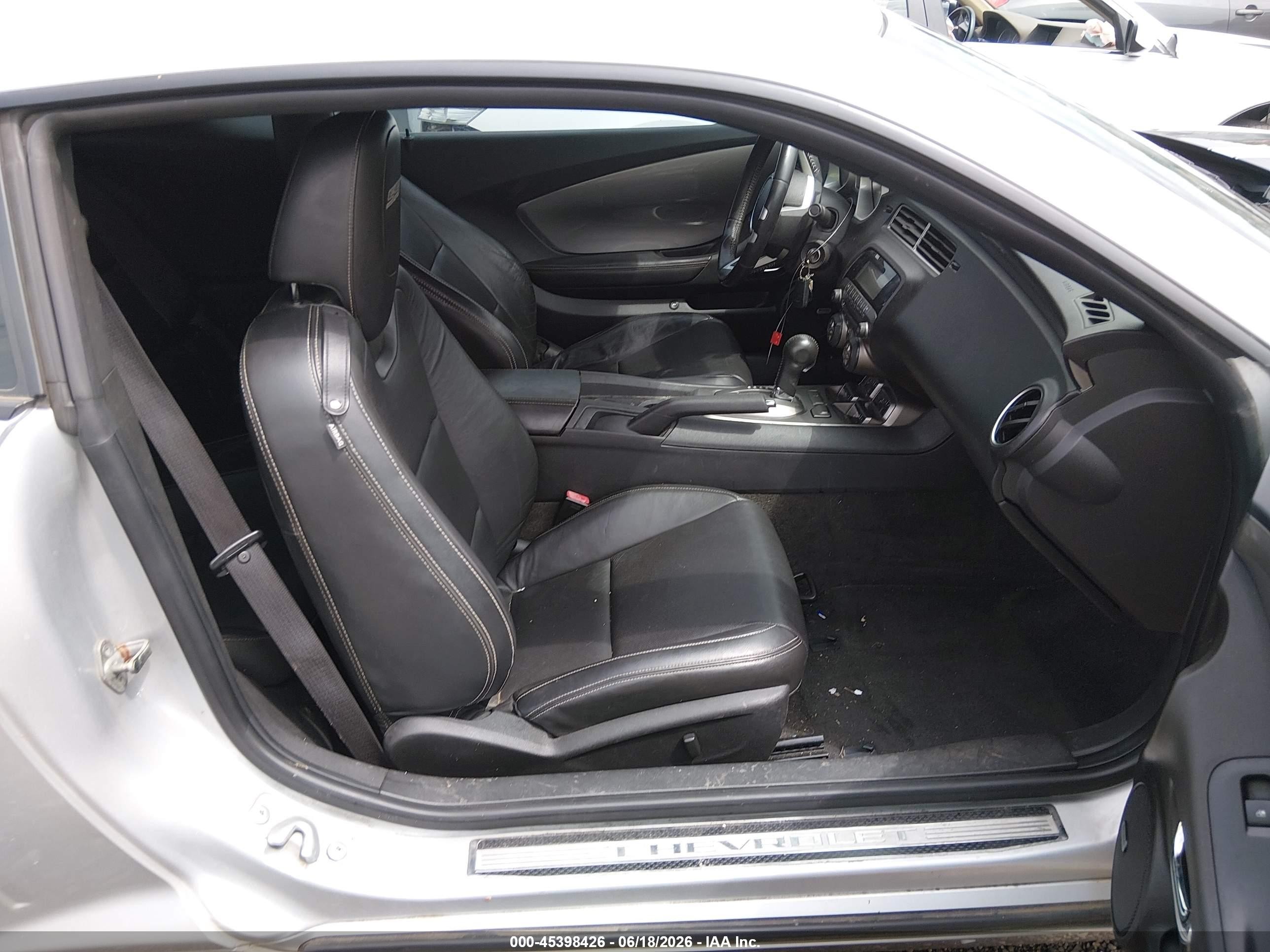 2010 Chevrolet Camaro 2ss Silver vin: 2G1FK1EJ1A9101348