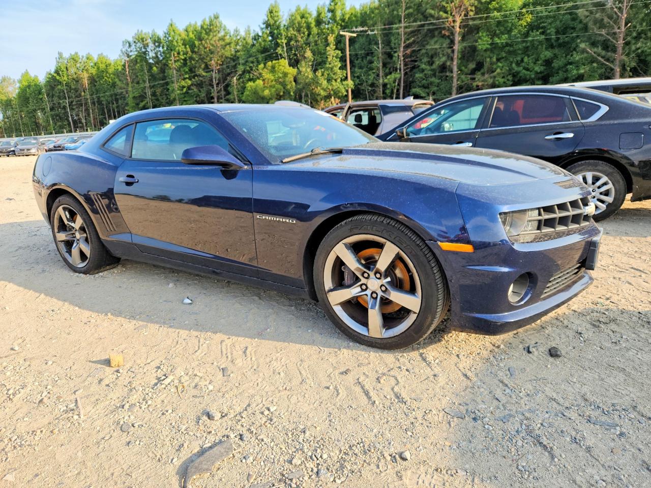 2011 Chevrolet Camaro 2ss Blue vin: 2G1FK1EJ1B9104686