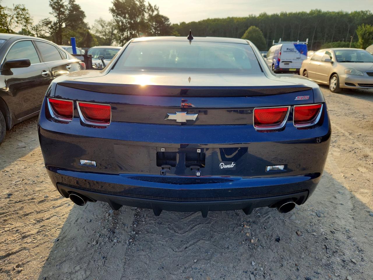 2011 Chevrolet Camaro 2ss Blue vin: 2G1FK1EJ1B9104686