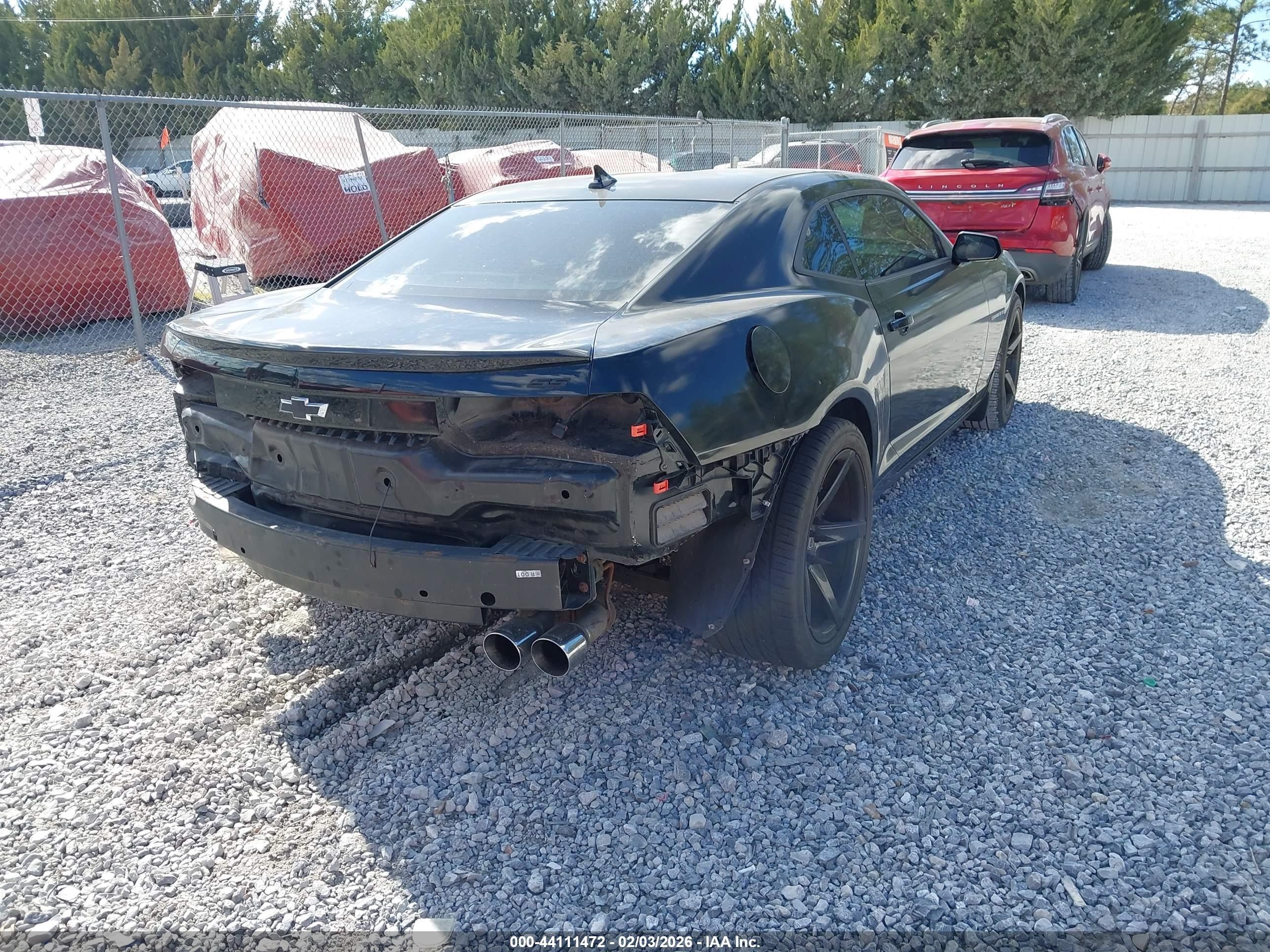 2011 Chevrolet Camaro 2ss Black vin: 2G1FK1EJ1B9119804