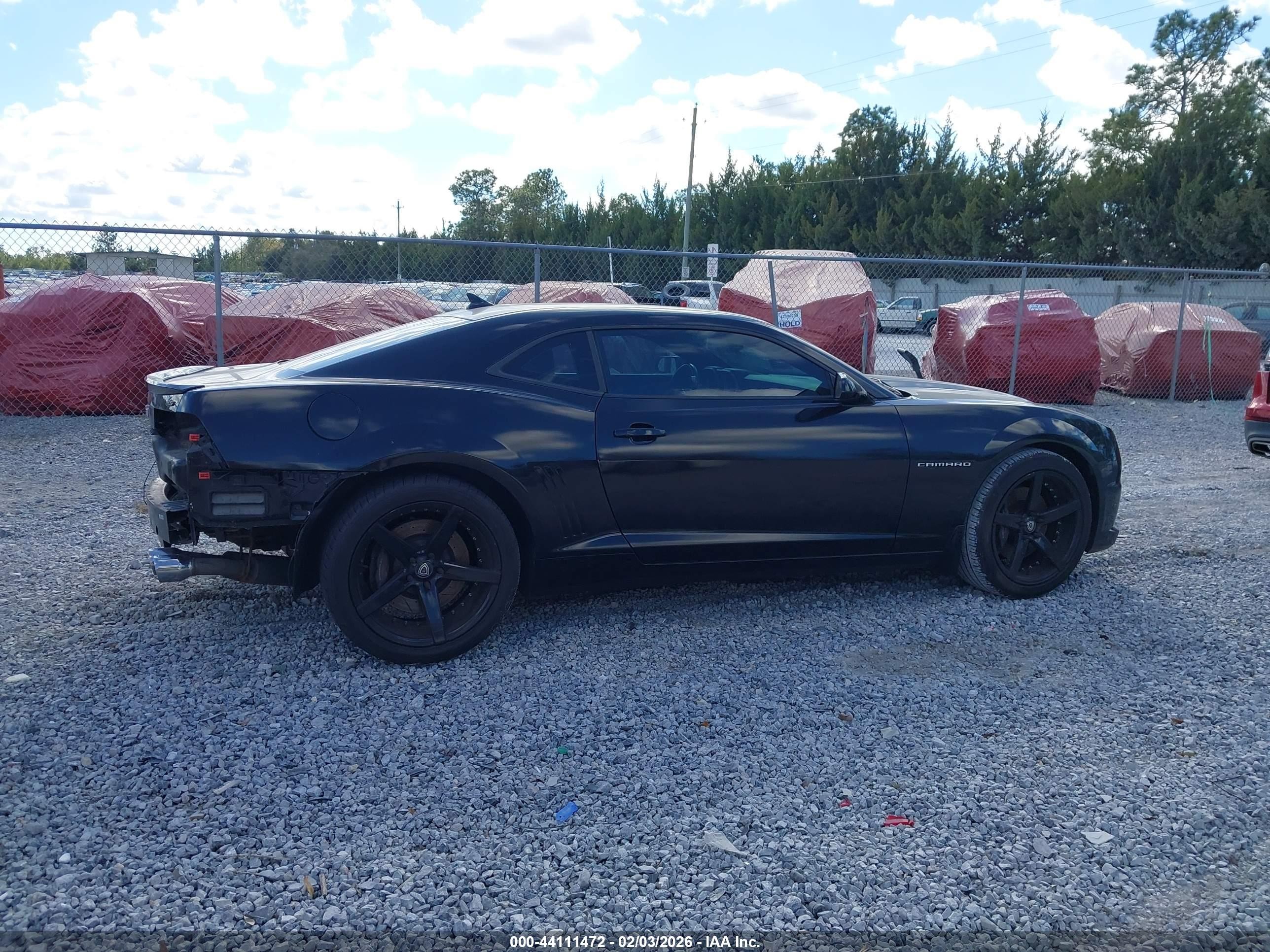 2011 Chevrolet Camaro 2ss Black vin: 2G1FK1EJ1B9119804