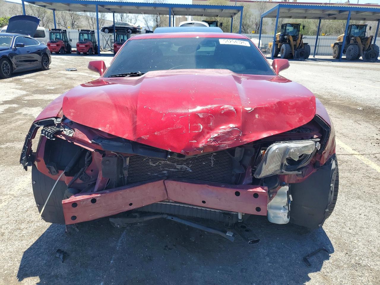 2011 Chevrolet Camaro 2ss Red vin: 2G1FK1EJ1B9139924