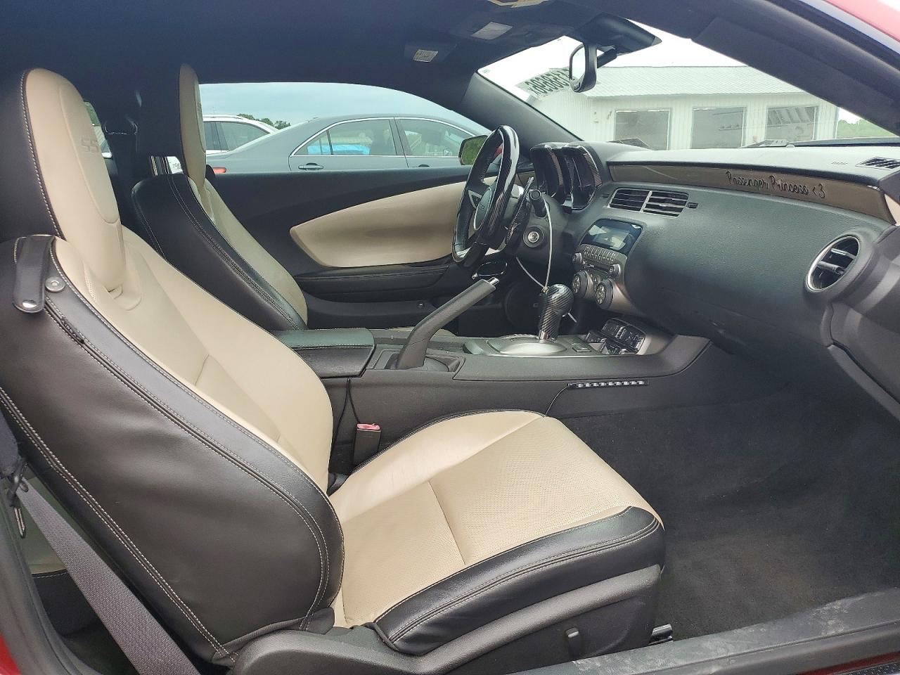 2010 Chevrolet Camaro Ss Burgundy vin: 2G1FK1EJ2A9146475