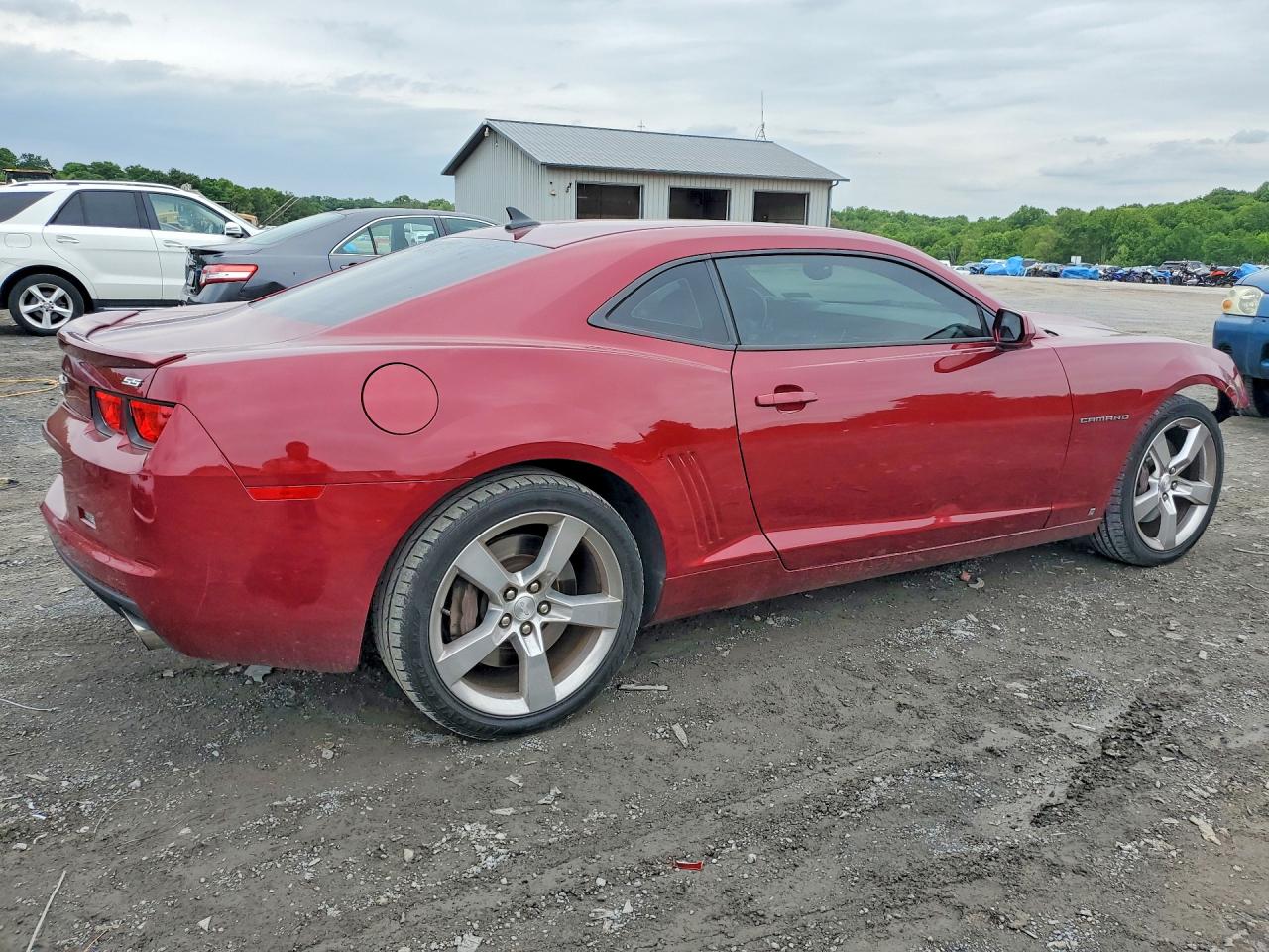 2010 Chevrolet Camaro Ss Burgundy vin: 2G1FK1EJ2A9146475