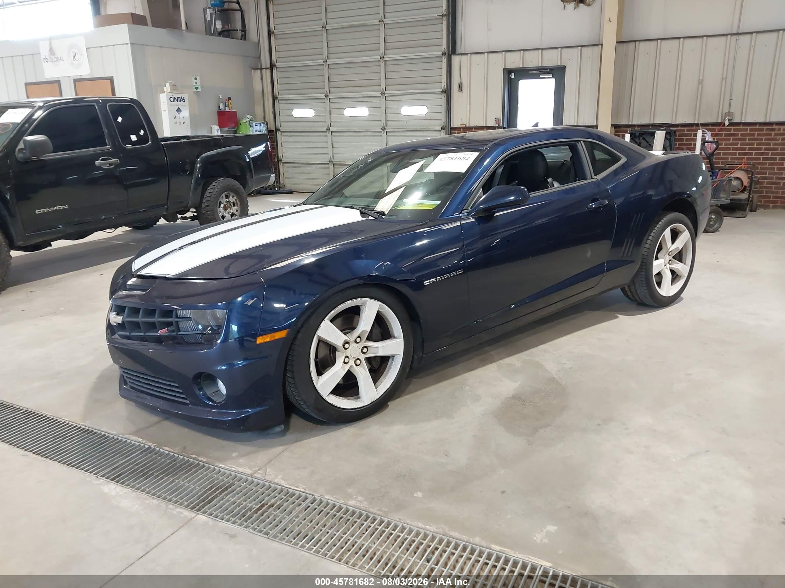 2012 Chevrolet Camaro 2ss Blue vin: 2G1FK1EJ2C9203471