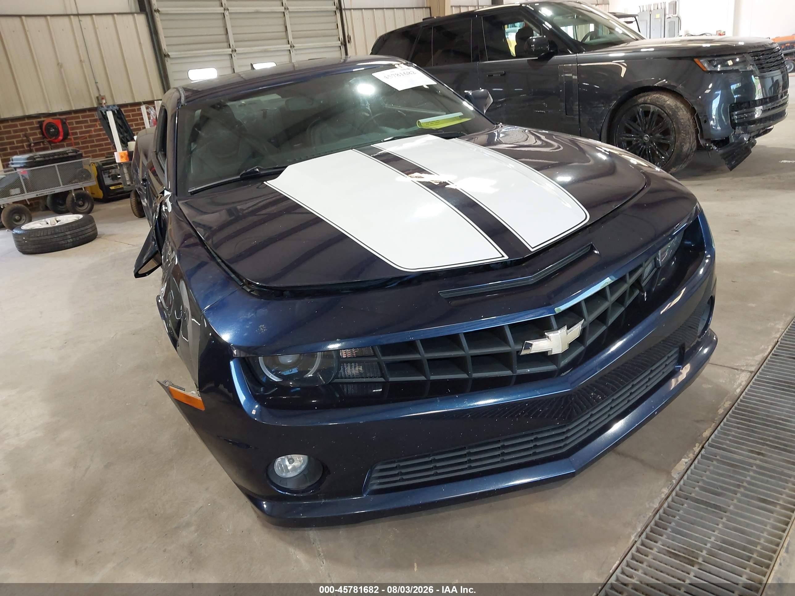 2012 Chevrolet Camaro 2ss Blue vin: 2G1FK1EJ2C9203471