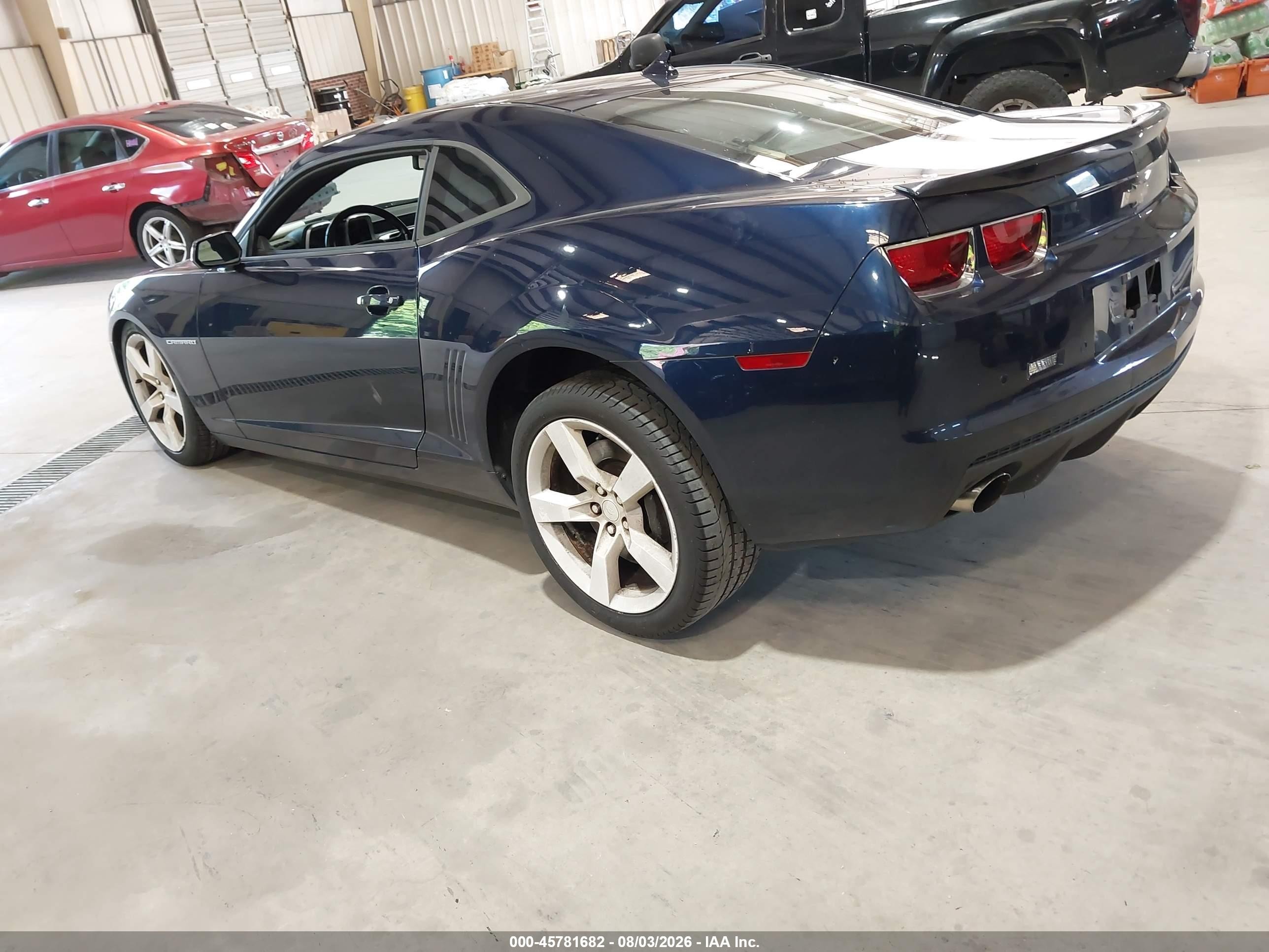 2012 Chevrolet Camaro 2ss Blue vin: 2G1FK1EJ2C9203471