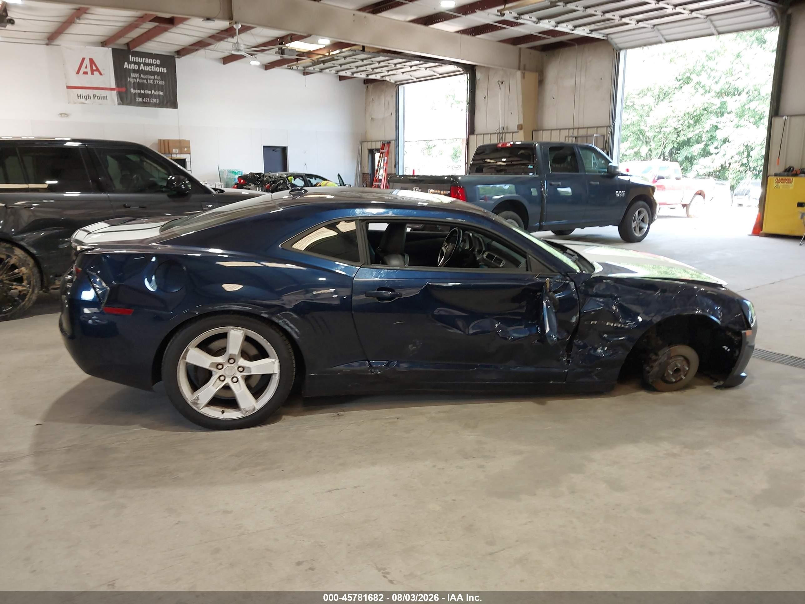 2012 Chevrolet Camaro 2ss Blue vin: 2G1FK1EJ2C9203471