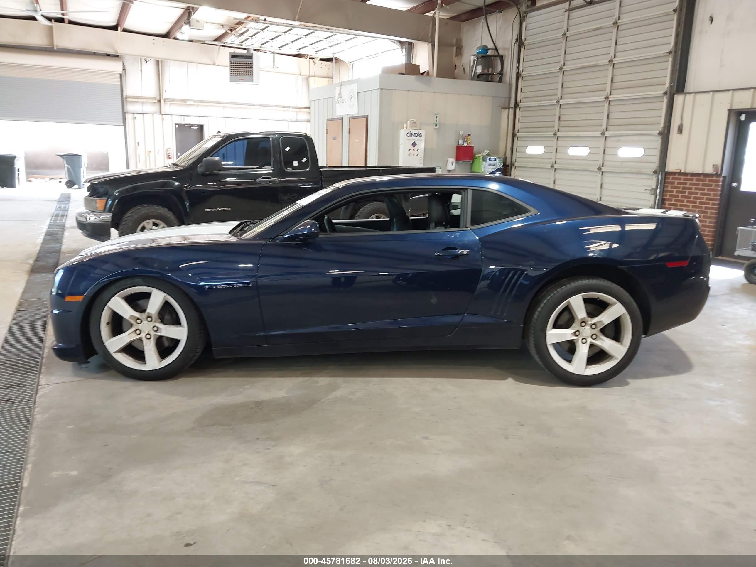 2012 Chevrolet Camaro 2ss Blue vin: 2G1FK1EJ2C9203471