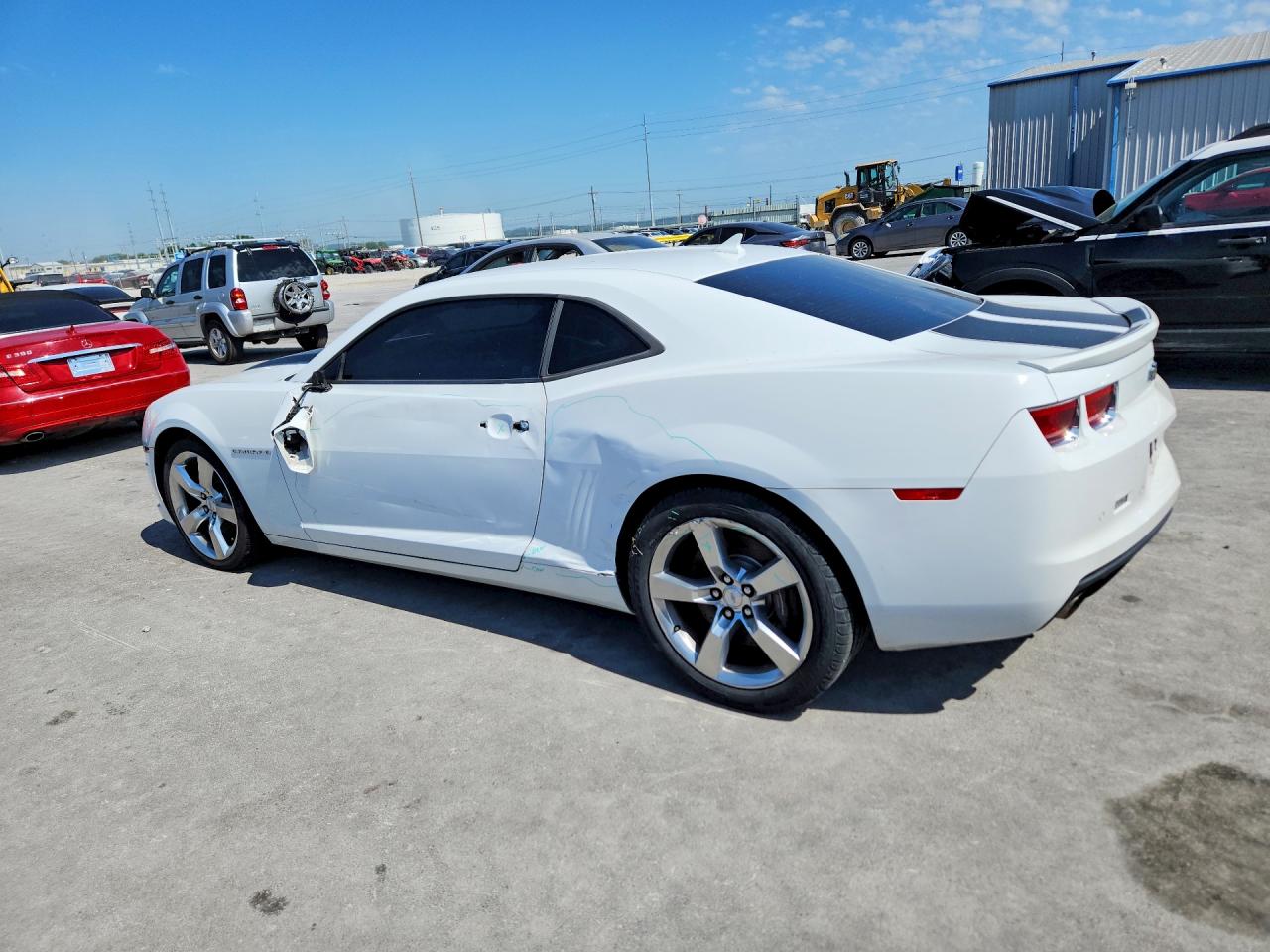2013 Chevrolet Camaro 2ss White vin: 2G1FK1EJ2D9180839