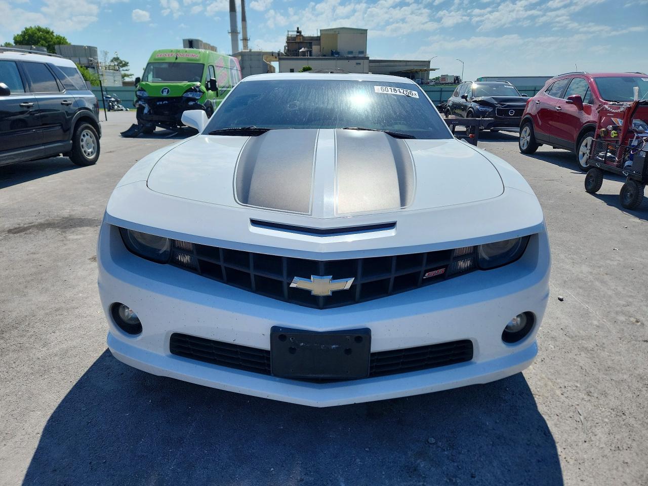 2013 Chevrolet Camaro 2ss White vin: 2G1FK1EJ2D9180839
