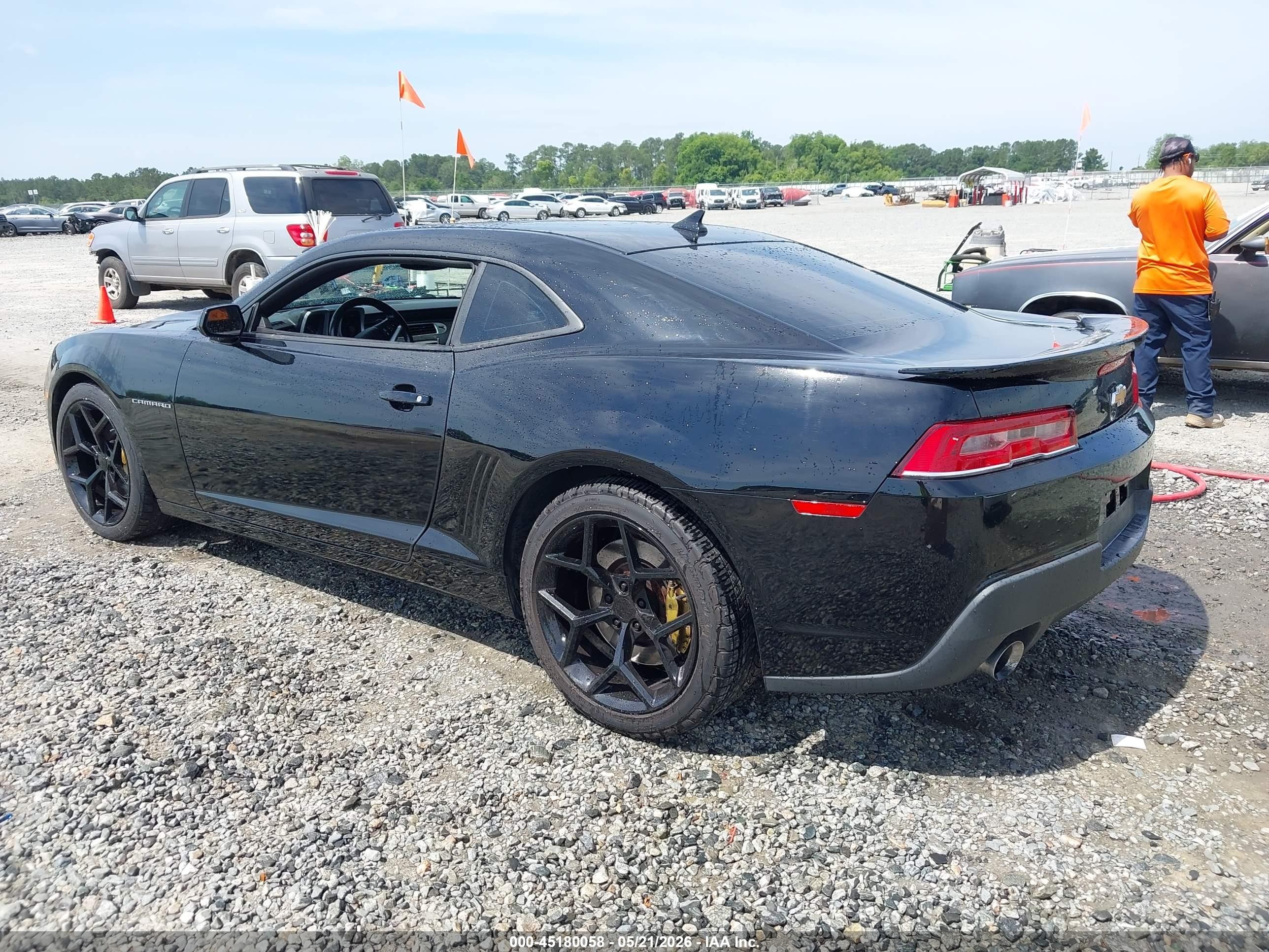 2014 Chevrolet Camaro 2ss Black vin: 2G1FK1EJ2E9257050