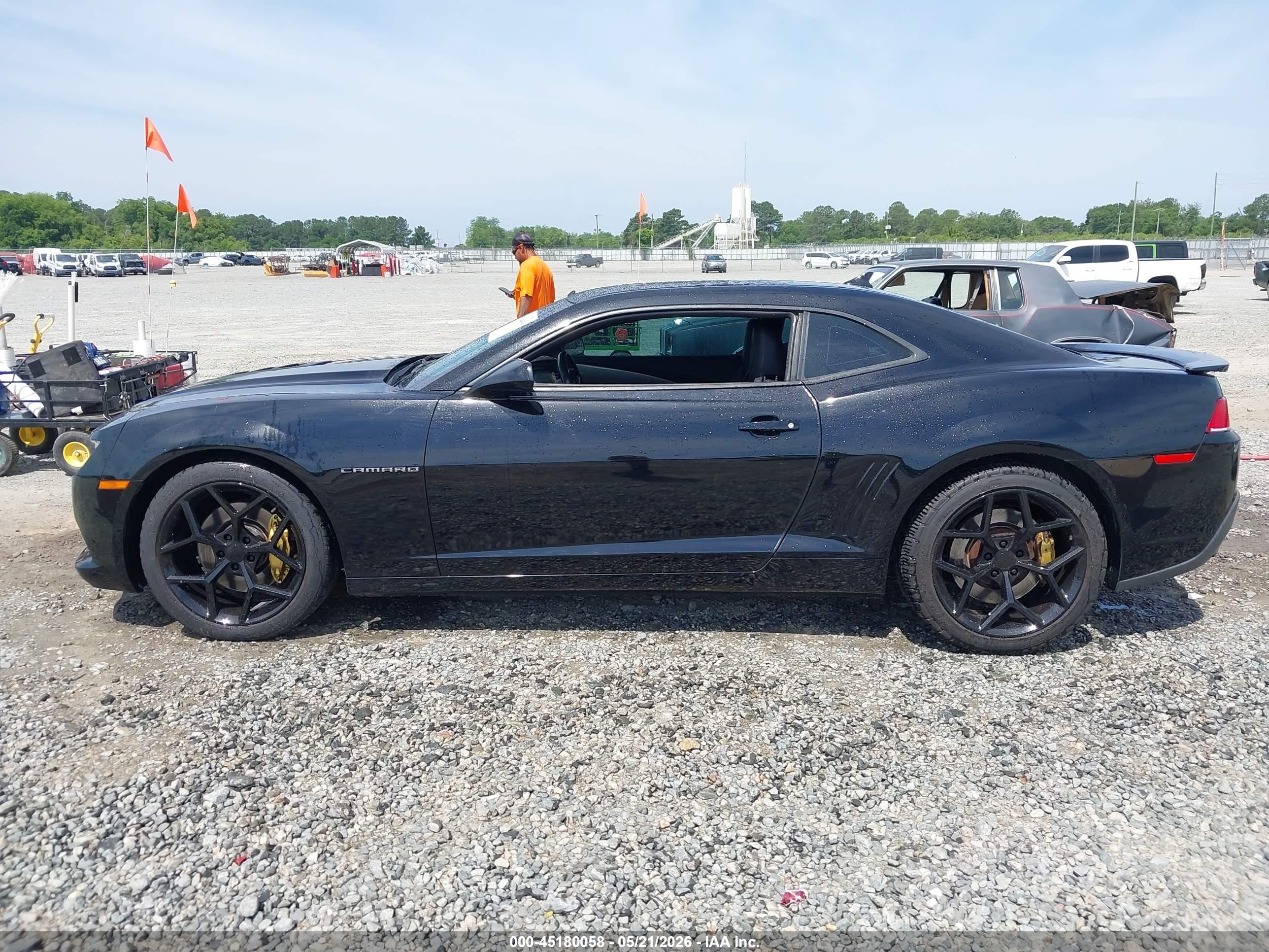 2014 Chevrolet Camaro 2ss Black vin: 2G1FK1EJ2E9257050
