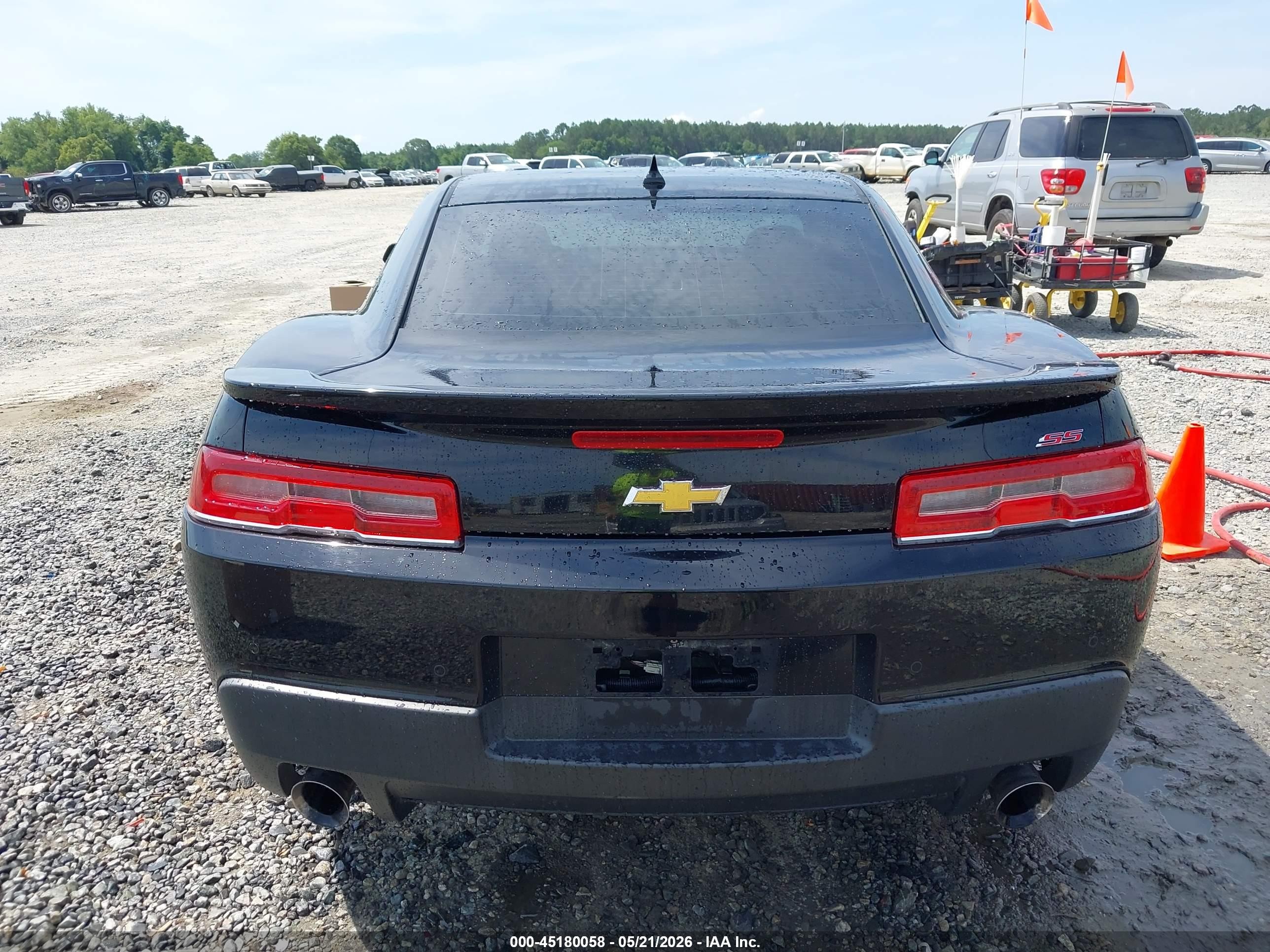 2014 Chevrolet Camaro 2ss Black vin: 2G1FK1EJ2E9257050