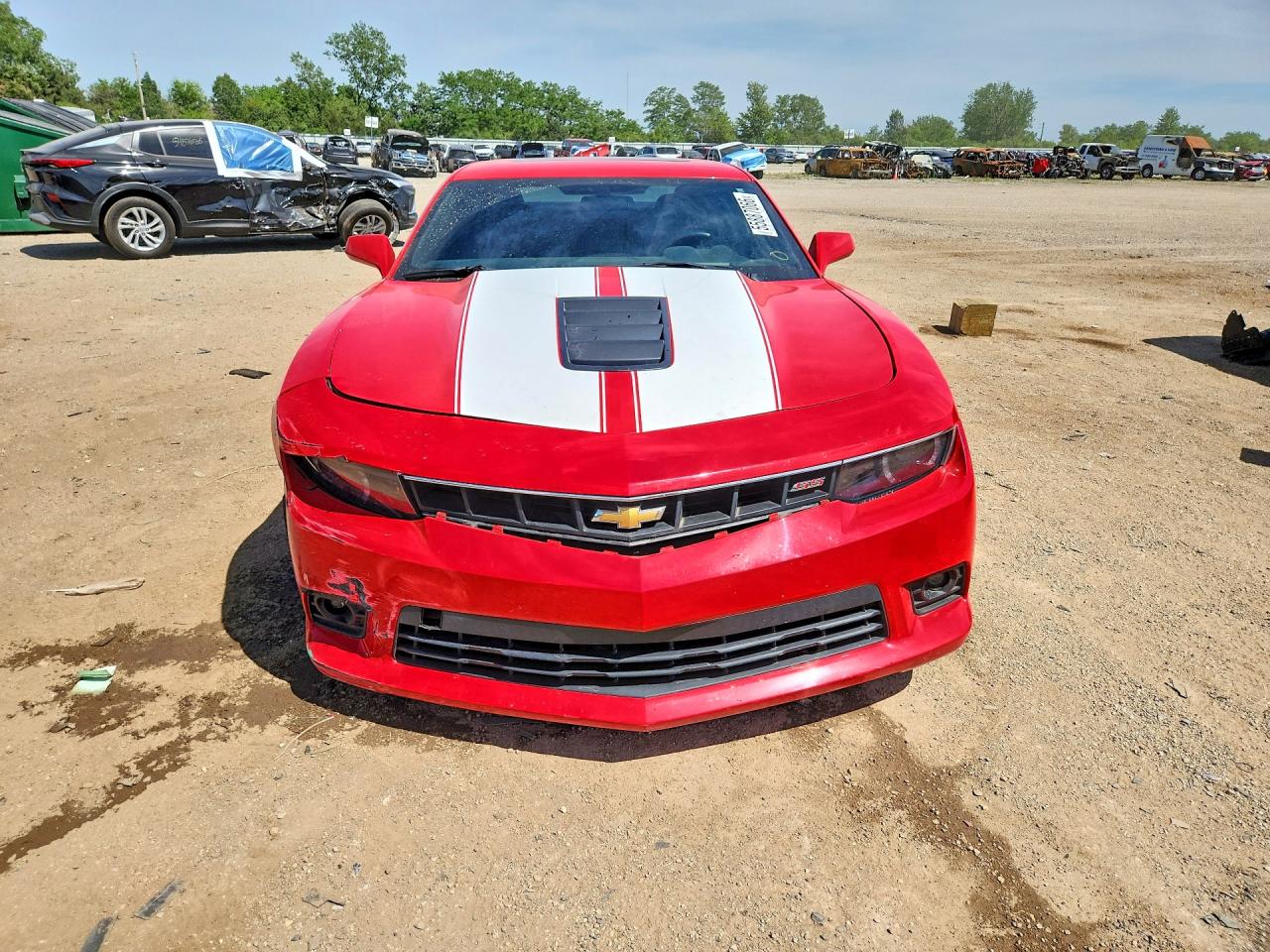 2015 Chevrolet Camaro 2ss Orange vin: 2G1FK1EJ2F9168290