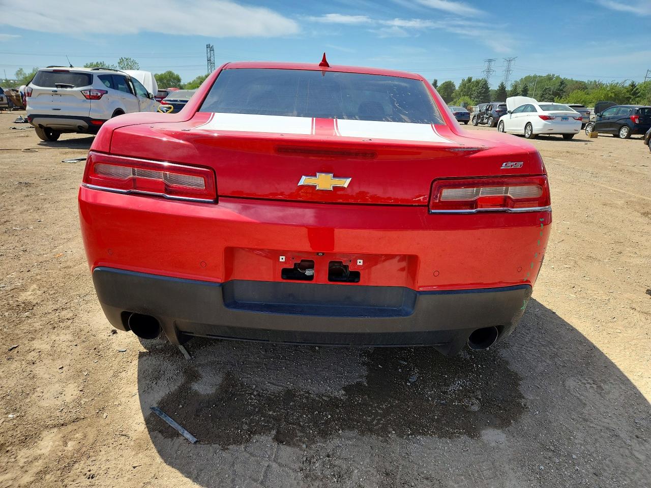 2015 Chevrolet Camaro 2ss Orange vin: 2G1FK1EJ2F9168290