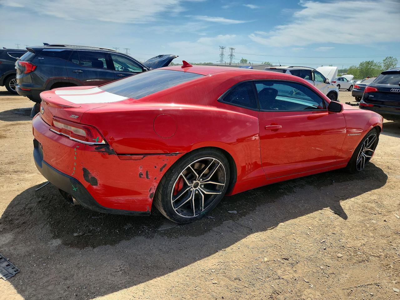 2015 Chevrolet Camaro 2ss Orange vin: 2G1FK1EJ2F9168290