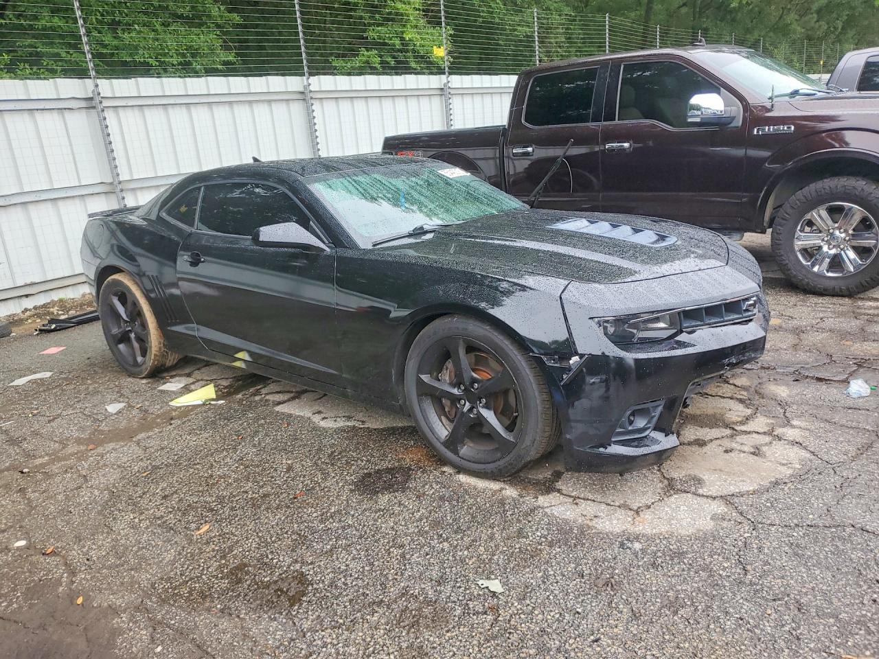 2015 Chevrolet Camaro 2ss Black vin: 2G1FK1EJ2F9180844