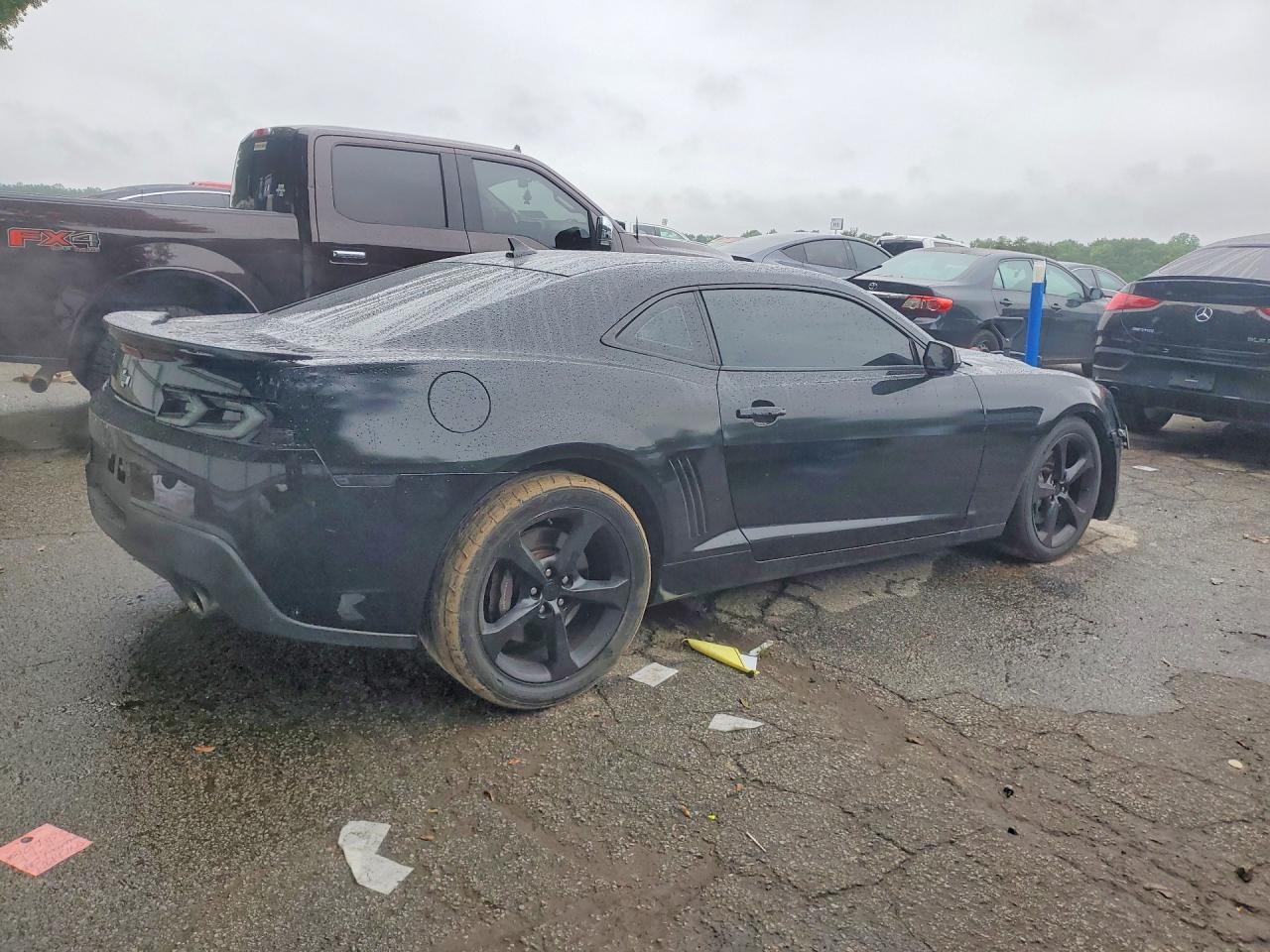 2015 Chevrolet Camaro 2ss Black vin: 2G1FK1EJ2F9180844