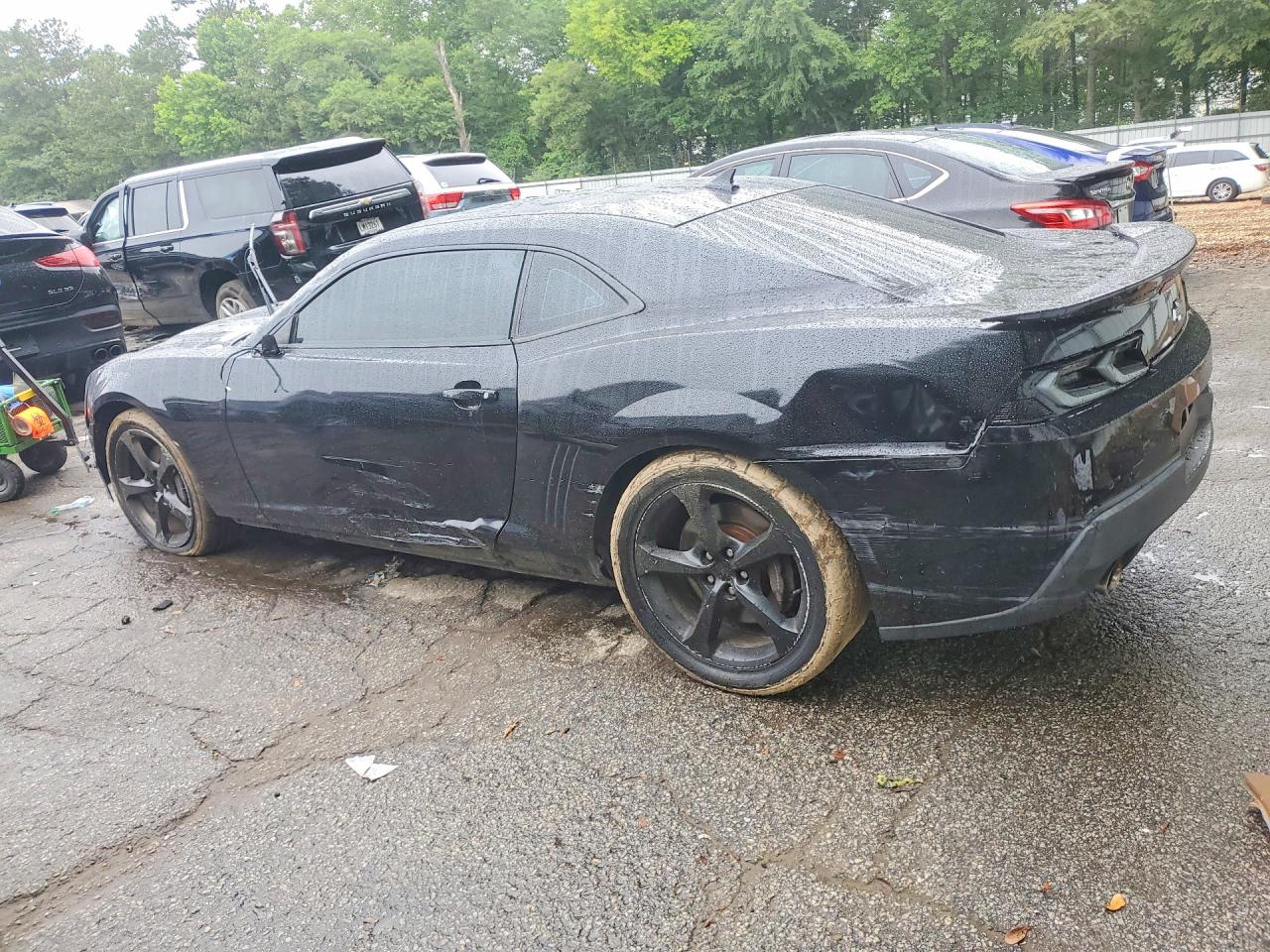 2015 Chevrolet Camaro 2ss Black vin: 2G1FK1EJ2F9180844