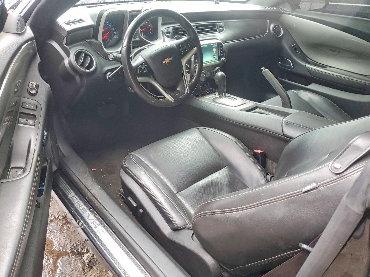 2015 Chevrolet Camaro 2ss Black vin: 2G1FK1EJ2F9180844