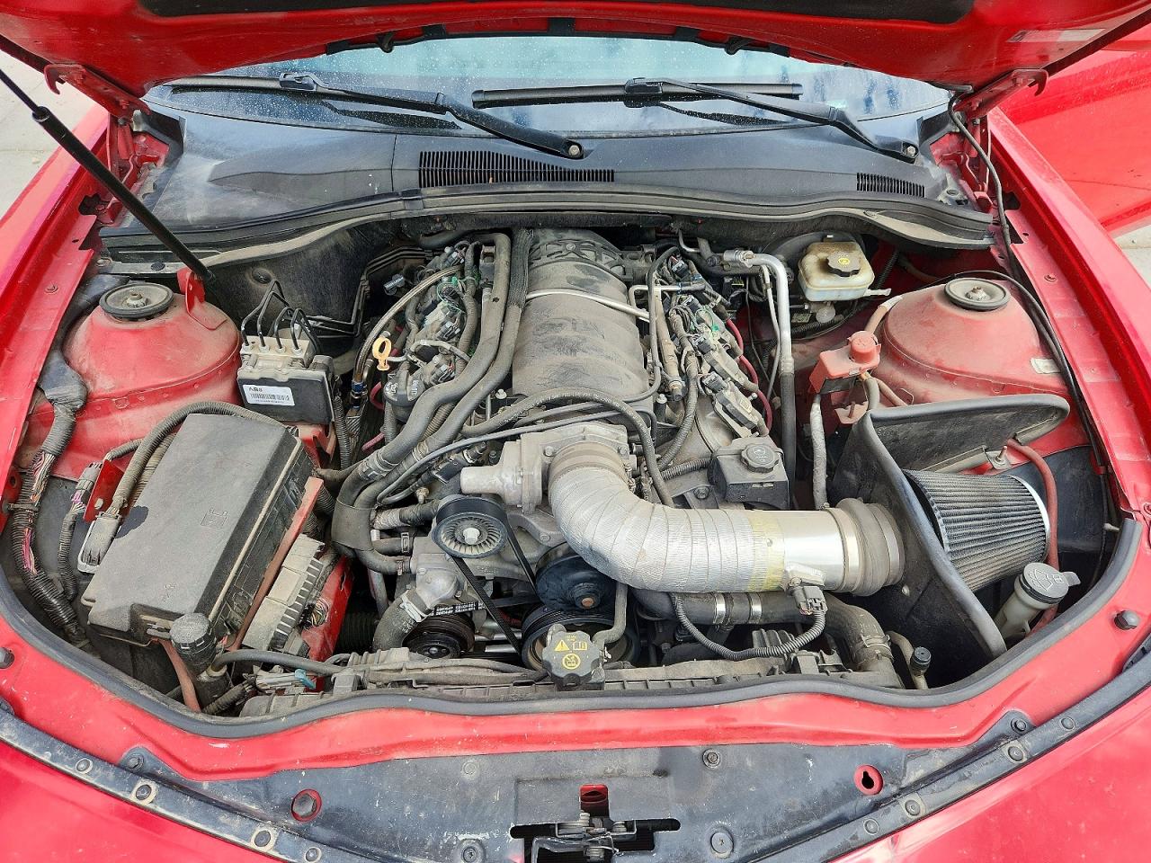 2010 Chevrolet Camaro Ss Red vin: 2G1FK1EJ3A9126574