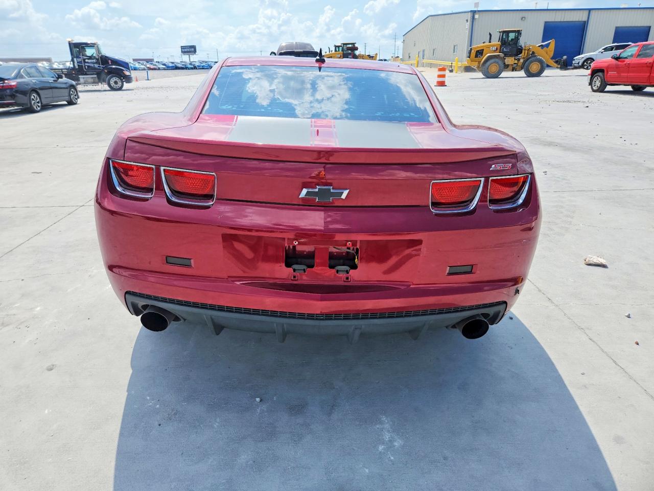 2010 Chevrolet Camaro Ss Burgundy vin: 2G1FK1EJ3A9127305